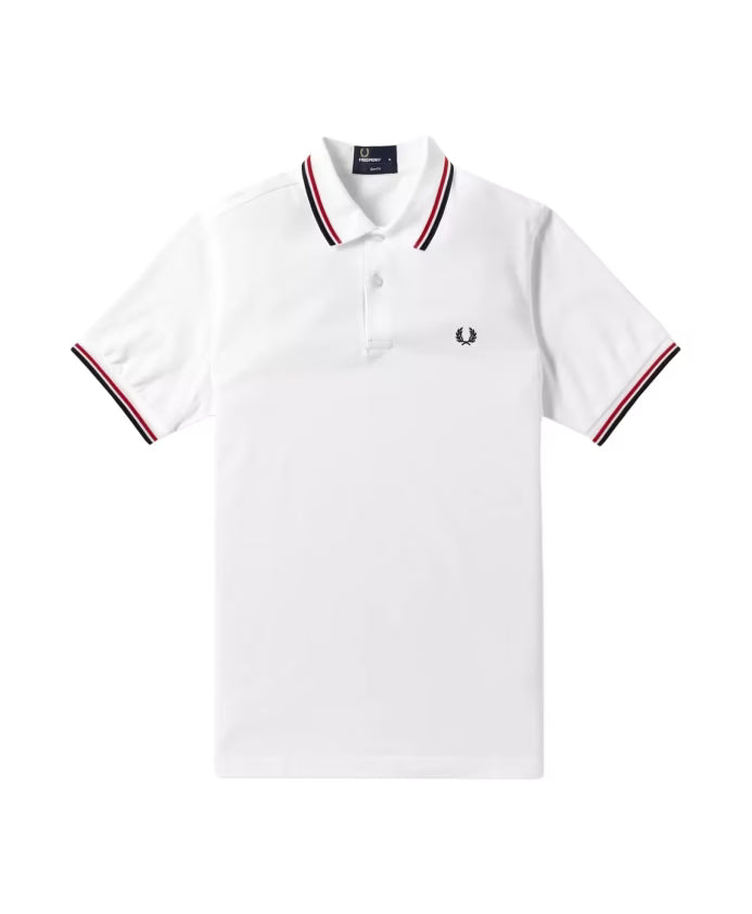 Fred Perry Slim Fit Twin Tipped Polo