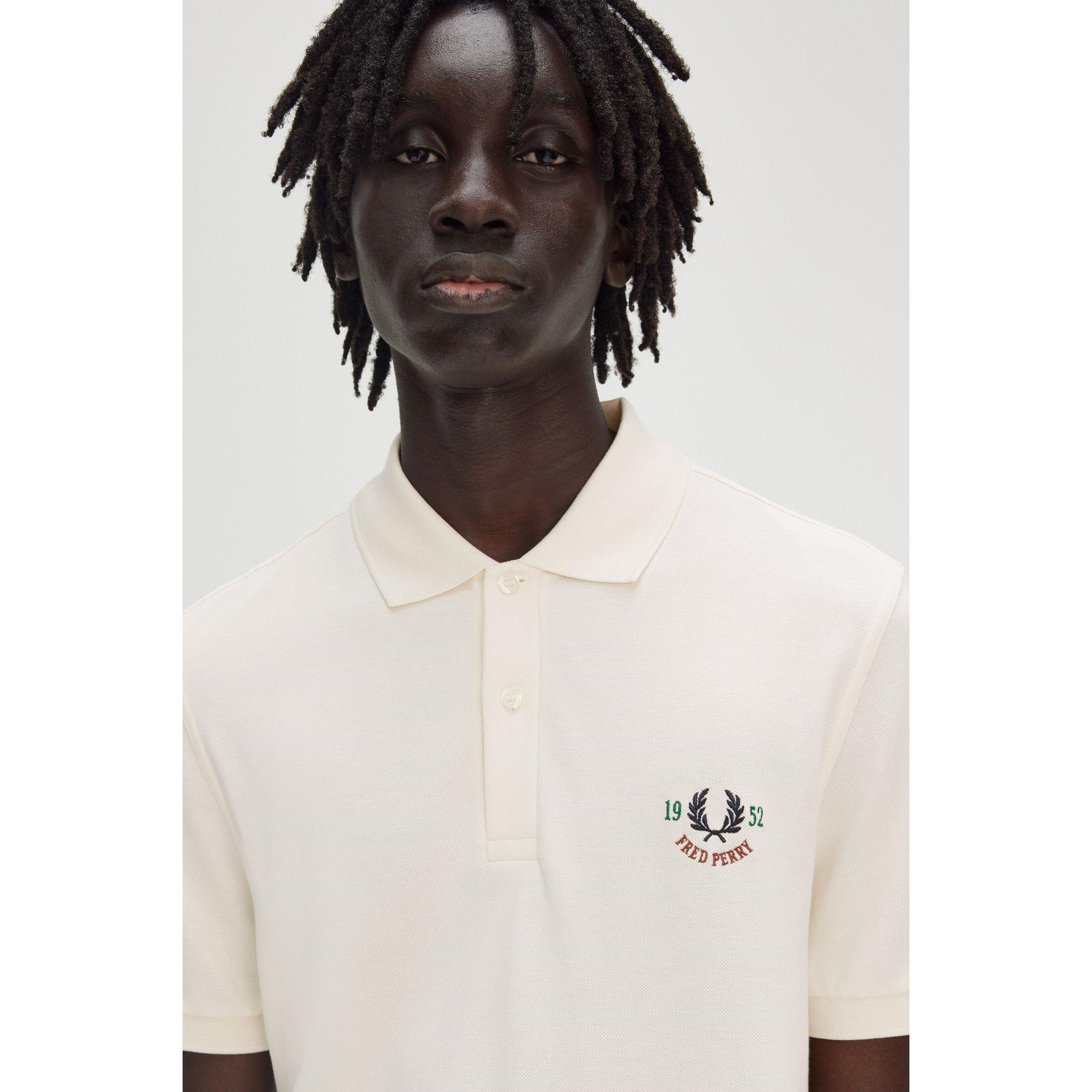 Club Back Print Short Sleeve Polo Shirt