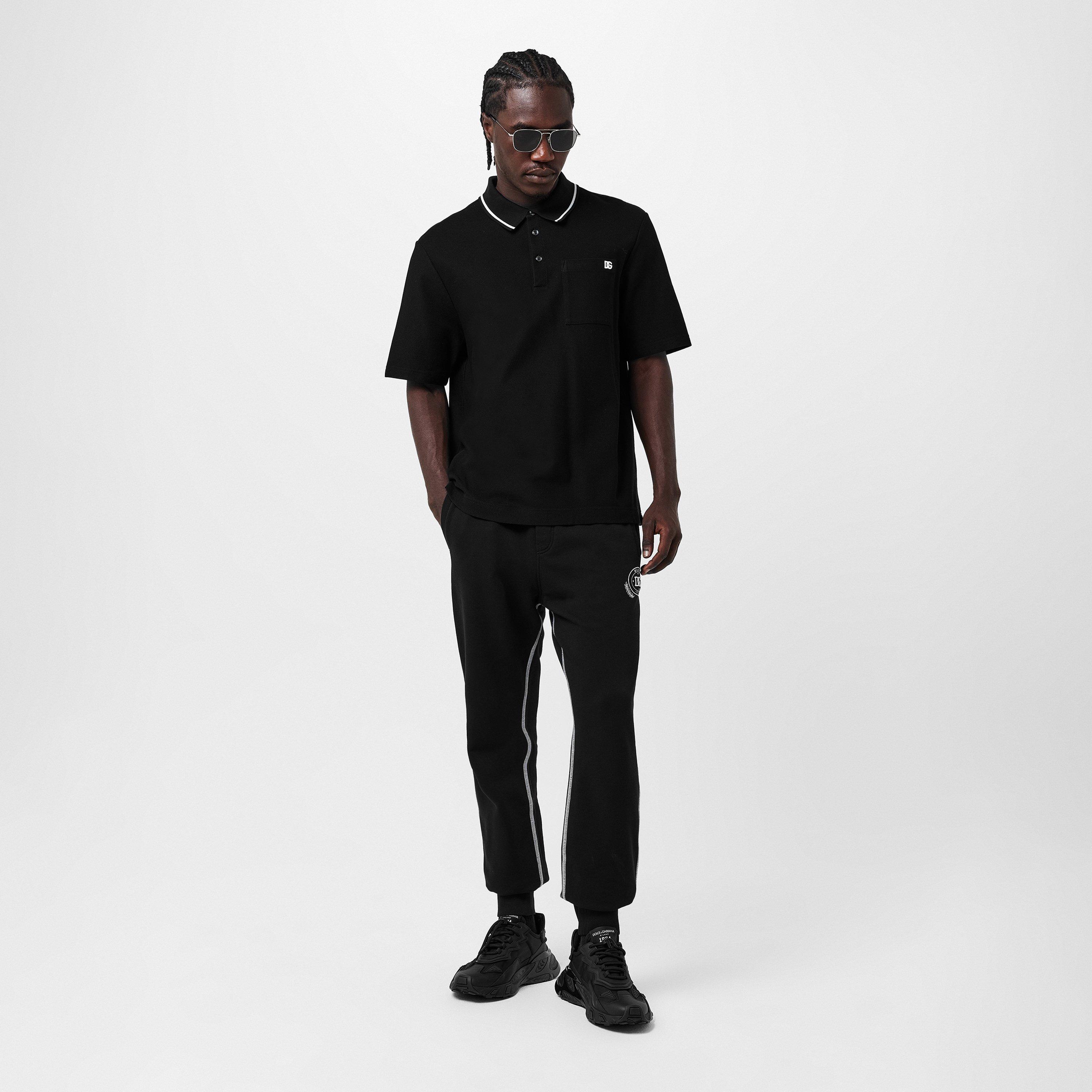 & Short Sleeve Polo Shirt