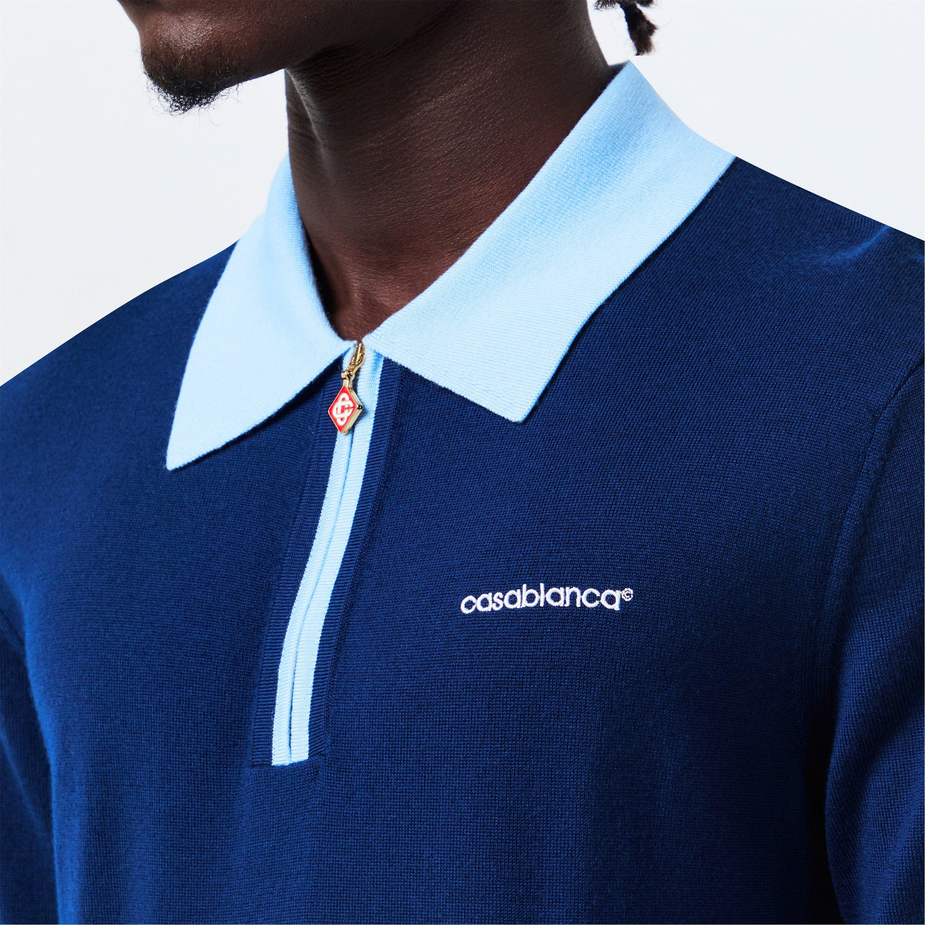 Men's Casa Merino Short-Sleeve Polo Shirt