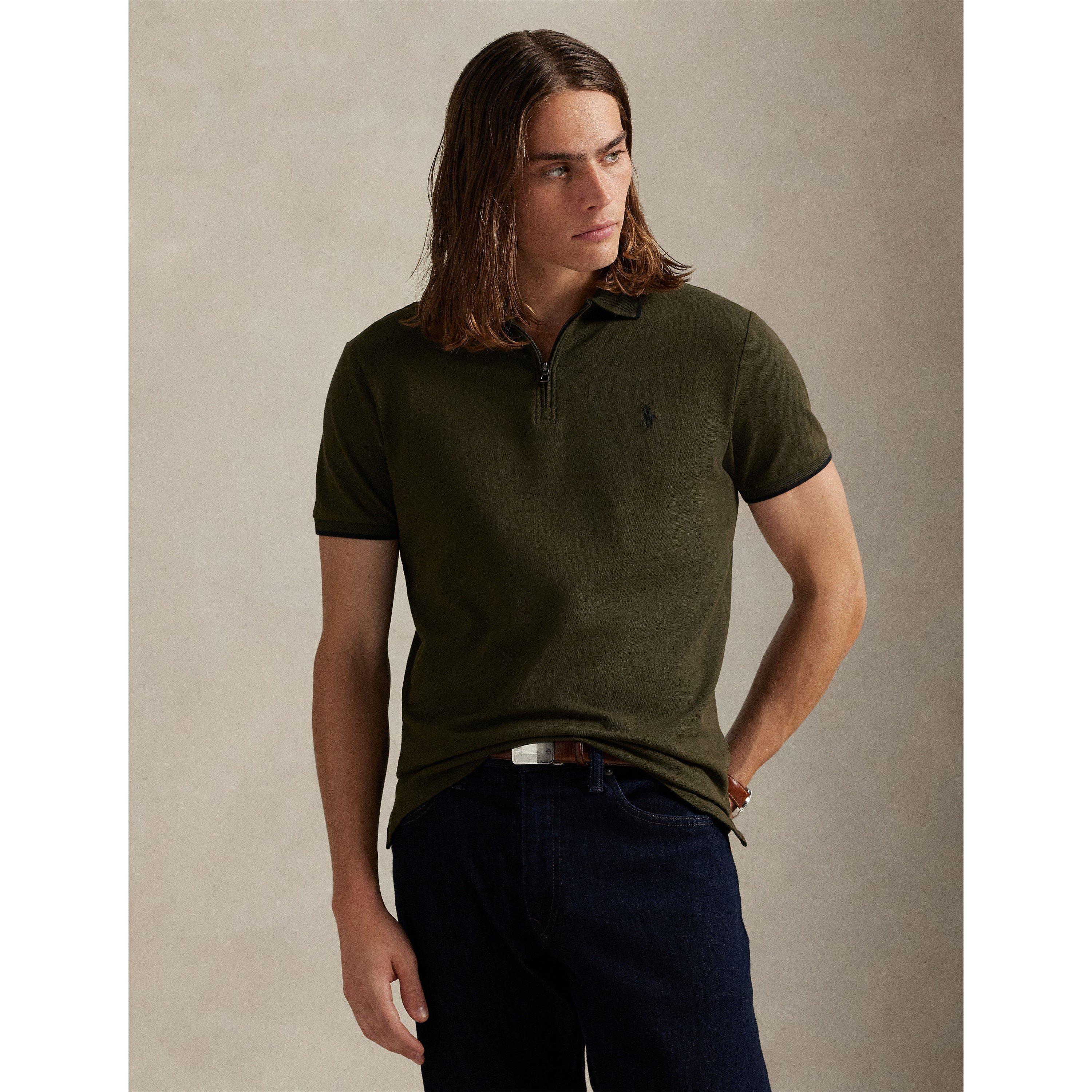 Zipped Short Sleeve Shirt