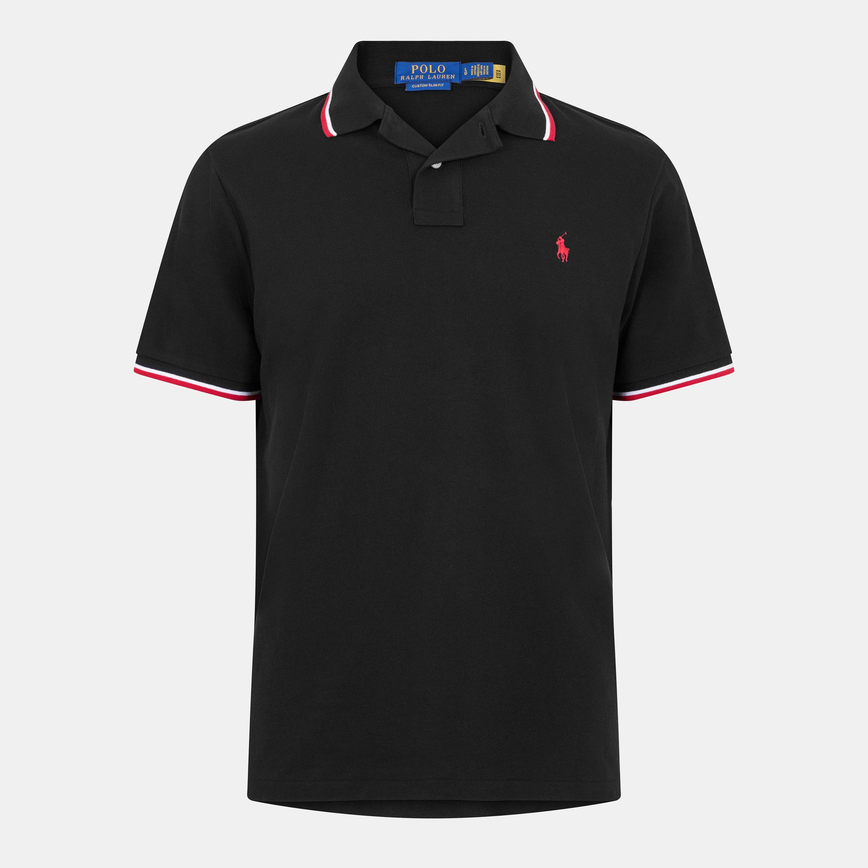 Men's Tipped Short-Sleeve Polo Shirt
