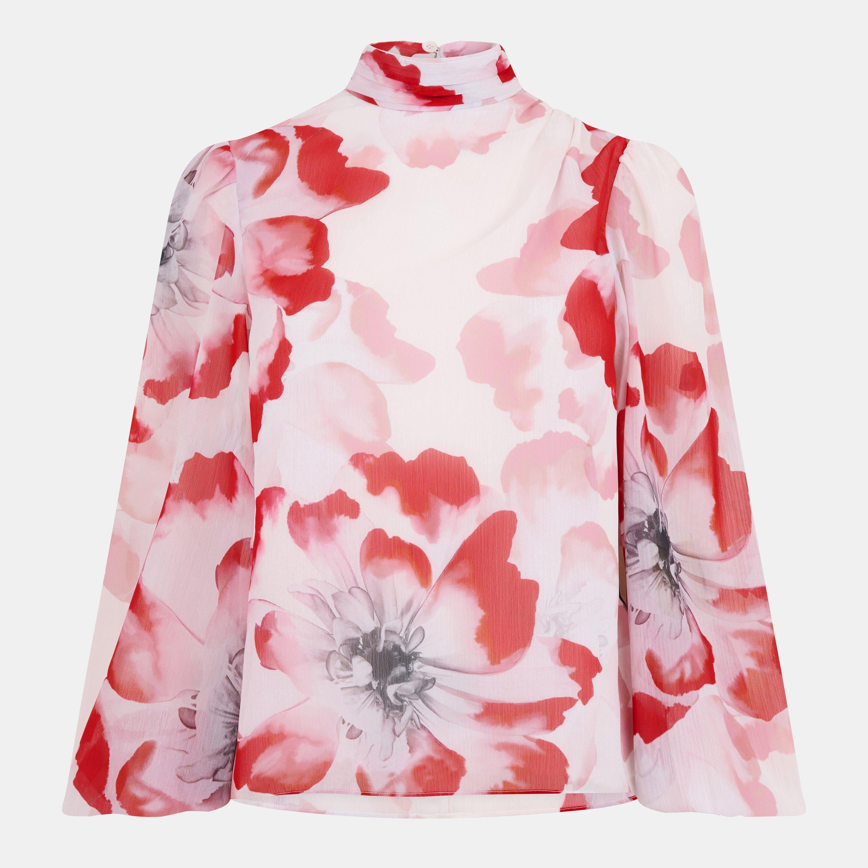 Ladon Tie Neck Blouse