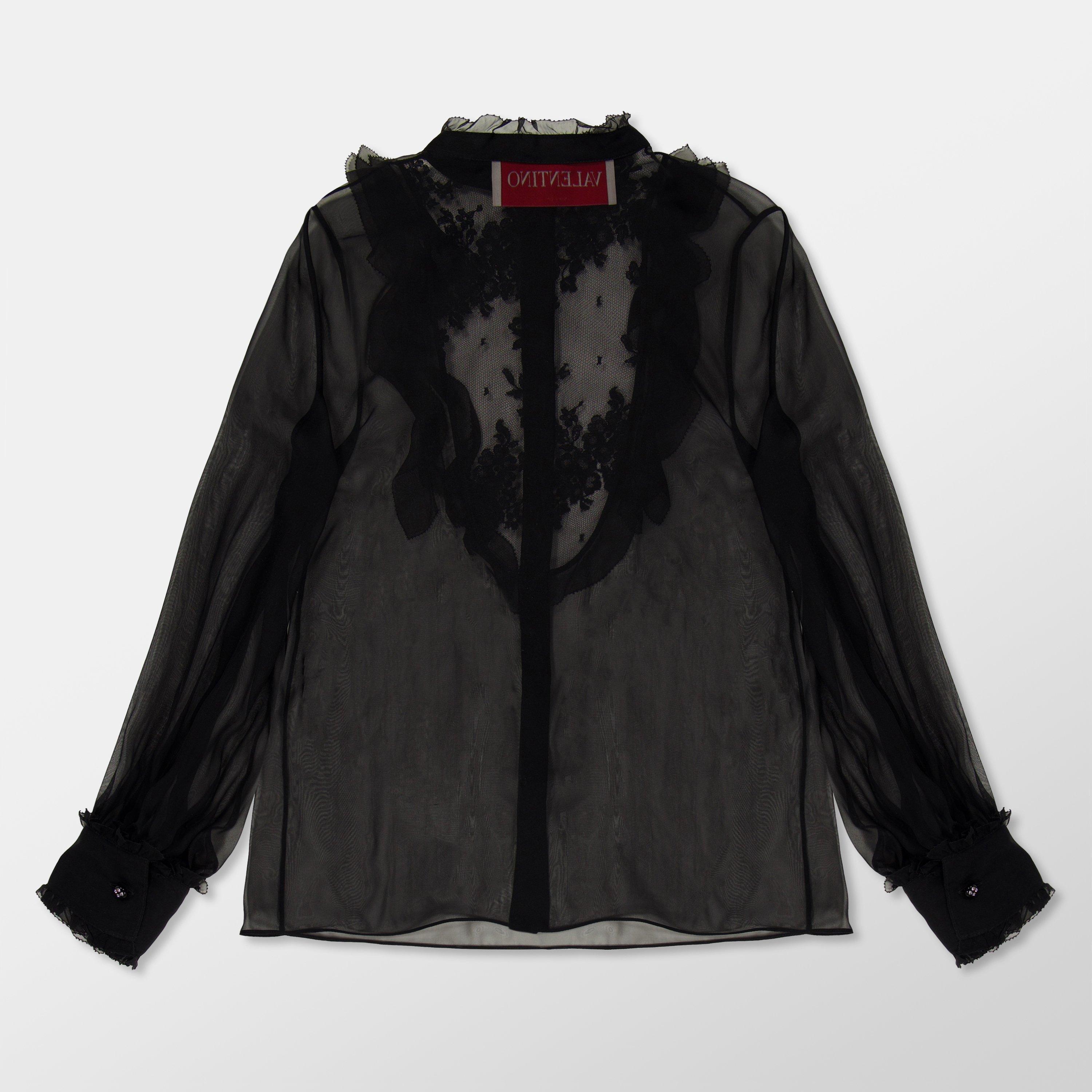 Sheer Chiffon Blouse