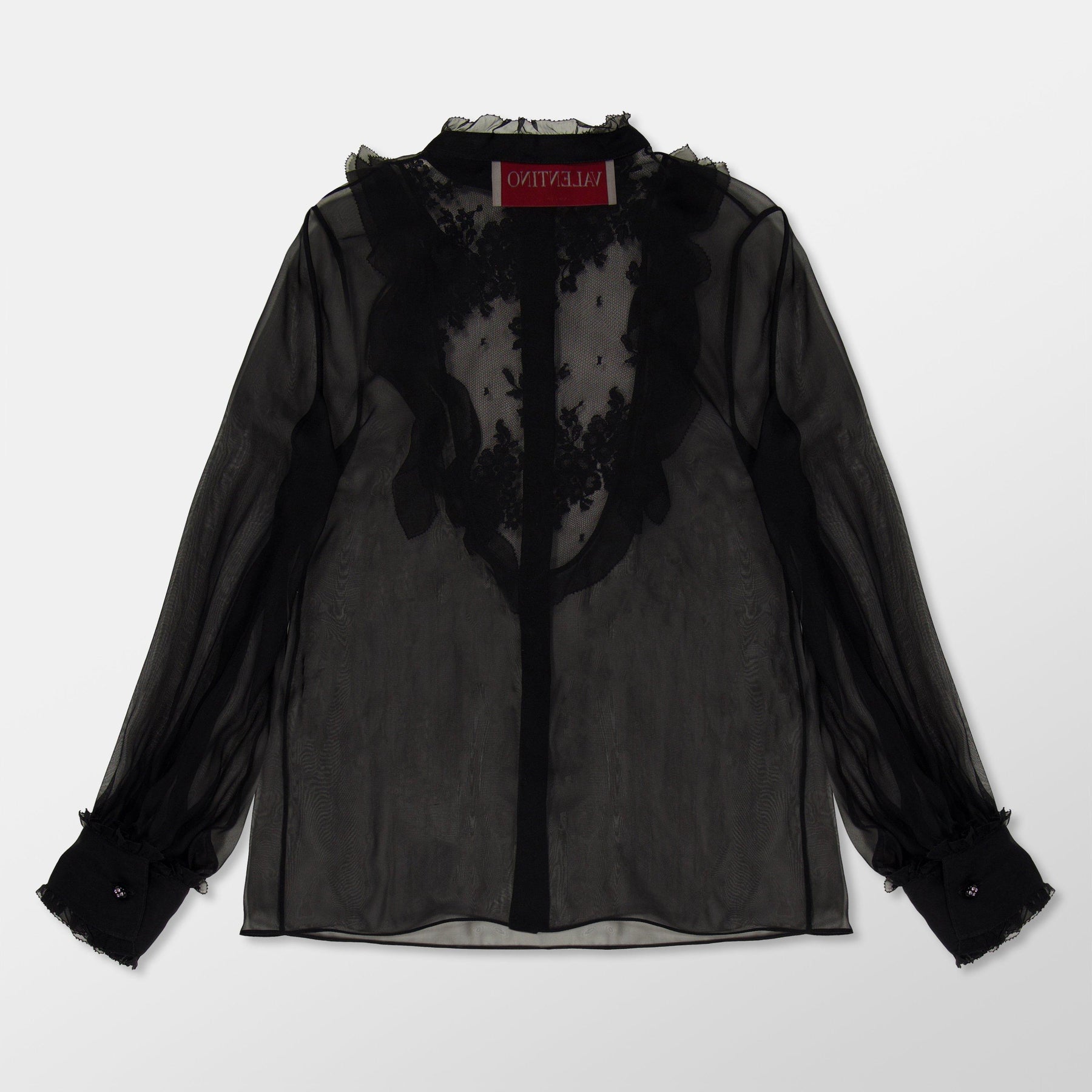 Sheer Chiffon Blouse