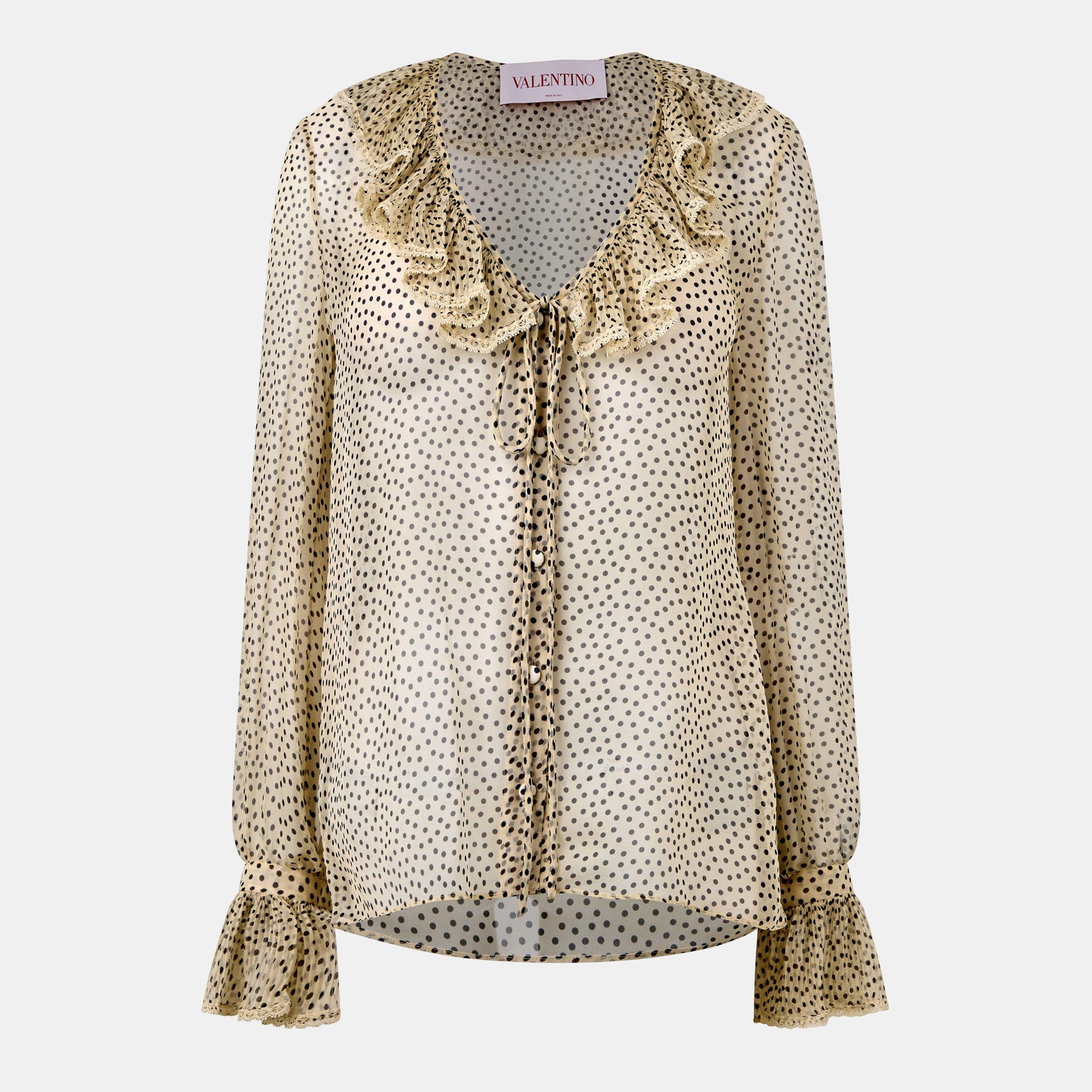 Val Chiffon Shirt Ld52