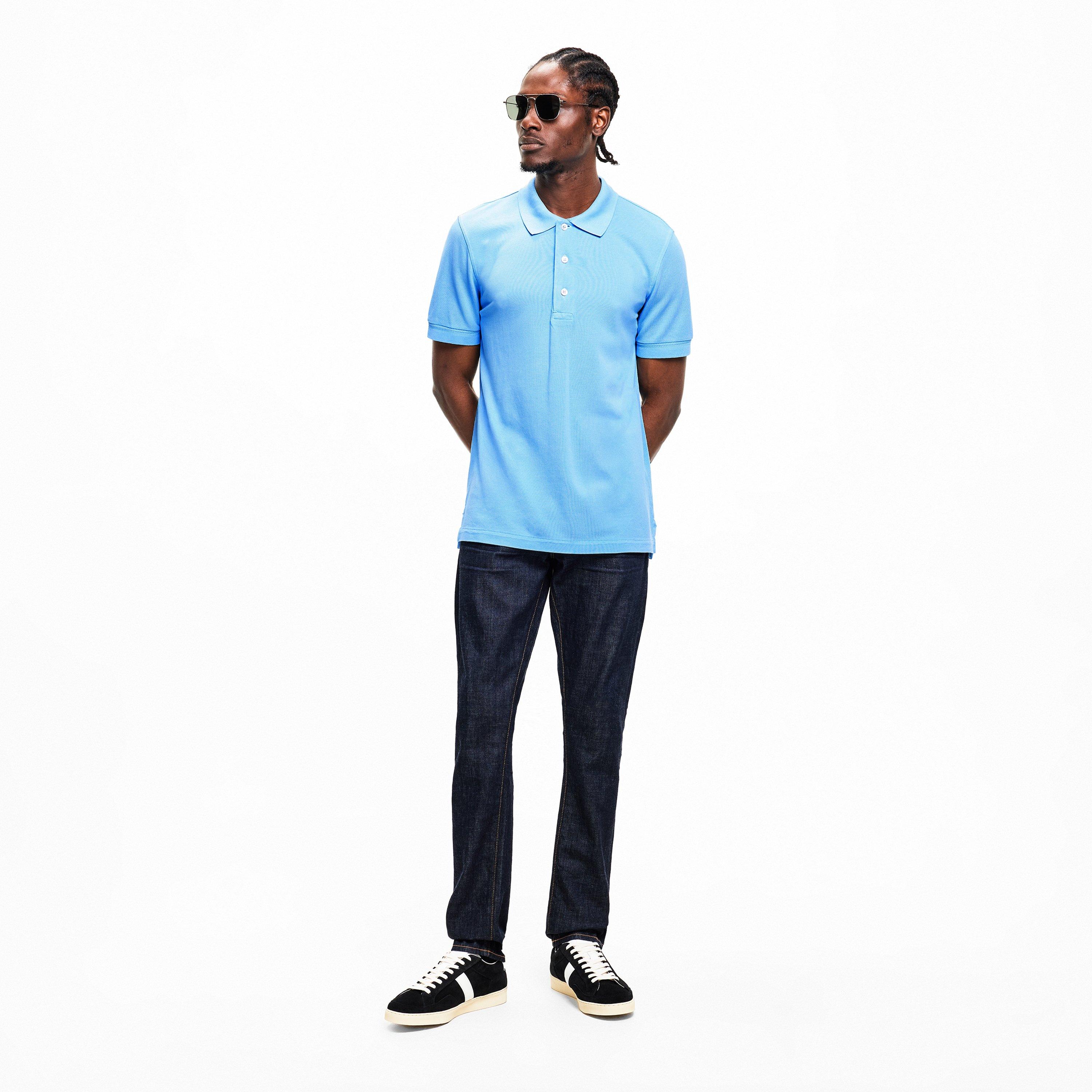 TF Lyocell Short Sleeve Polo Shirt