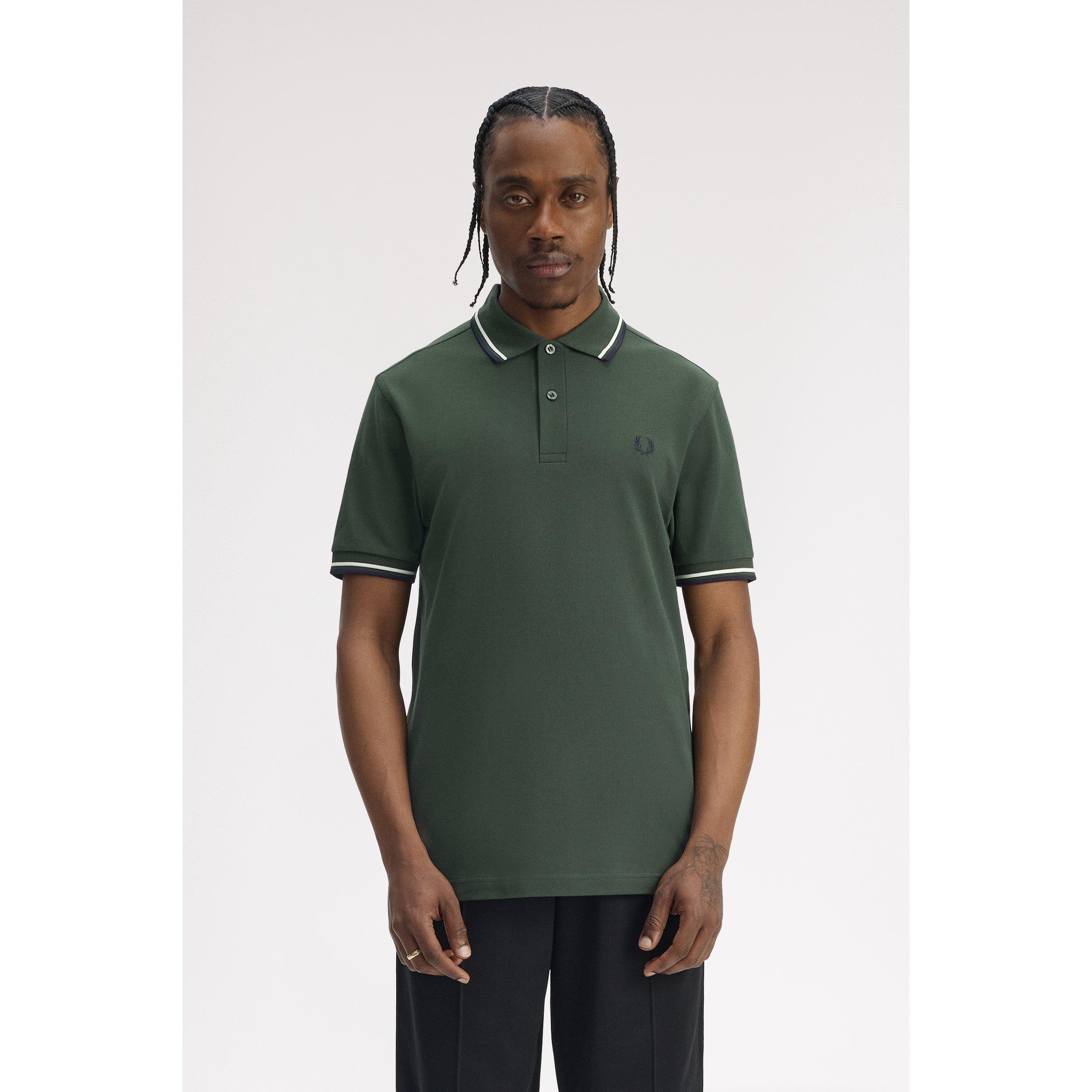 Short Sleeve Twin Tipped Polo Shirt