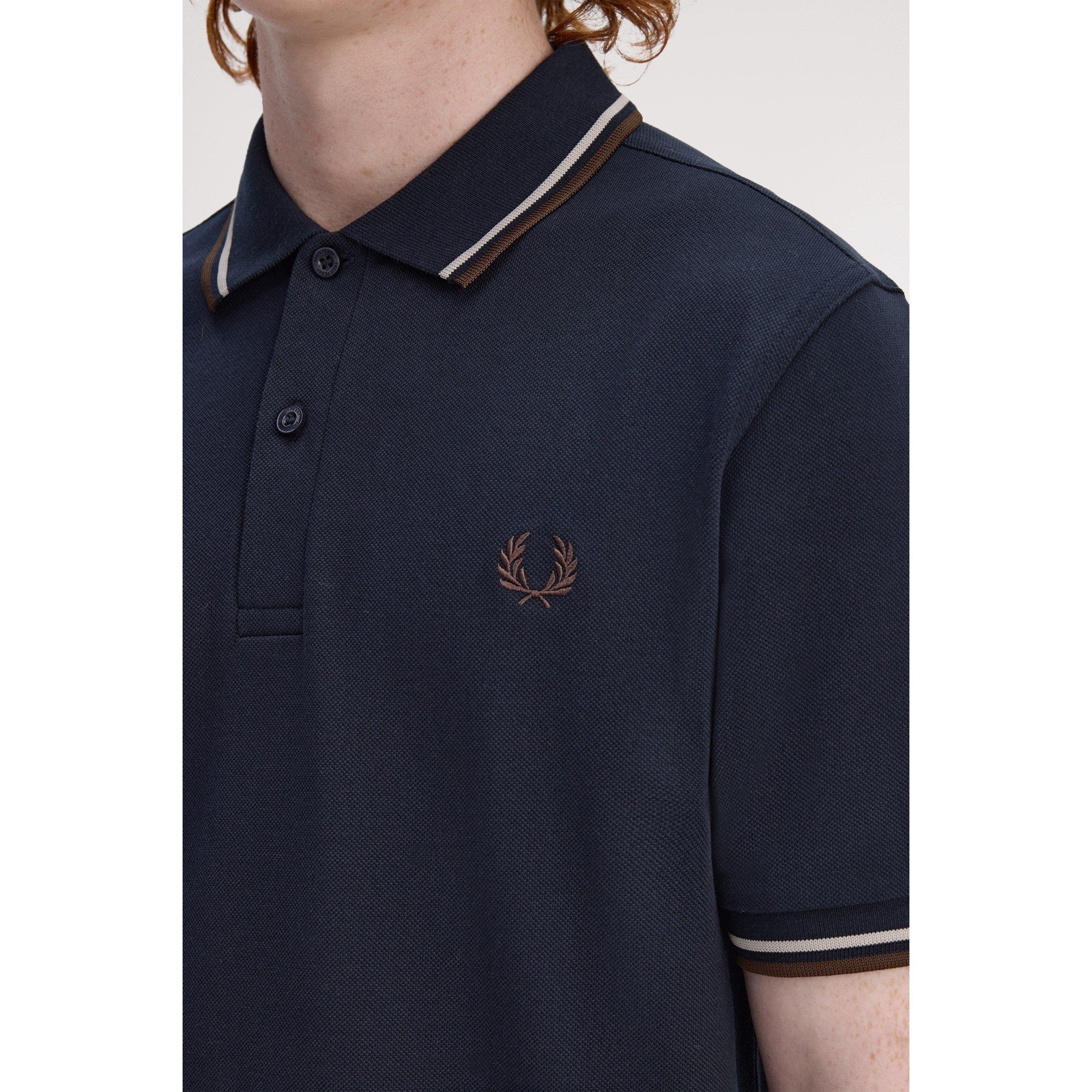 Short Sleeve Twin Tipped Polo Shirt