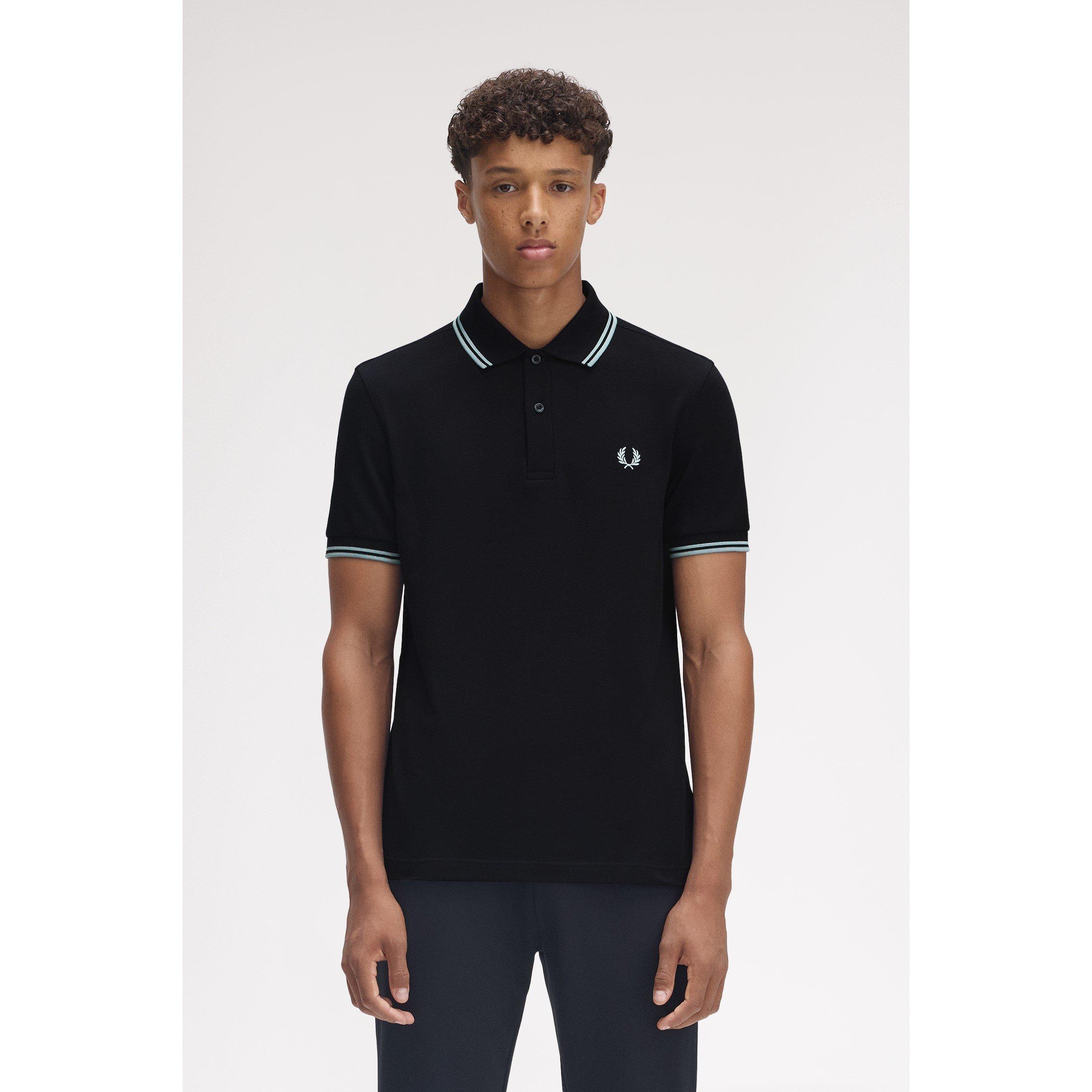 Short Sleeve Twin Tipped Polo Shirt
