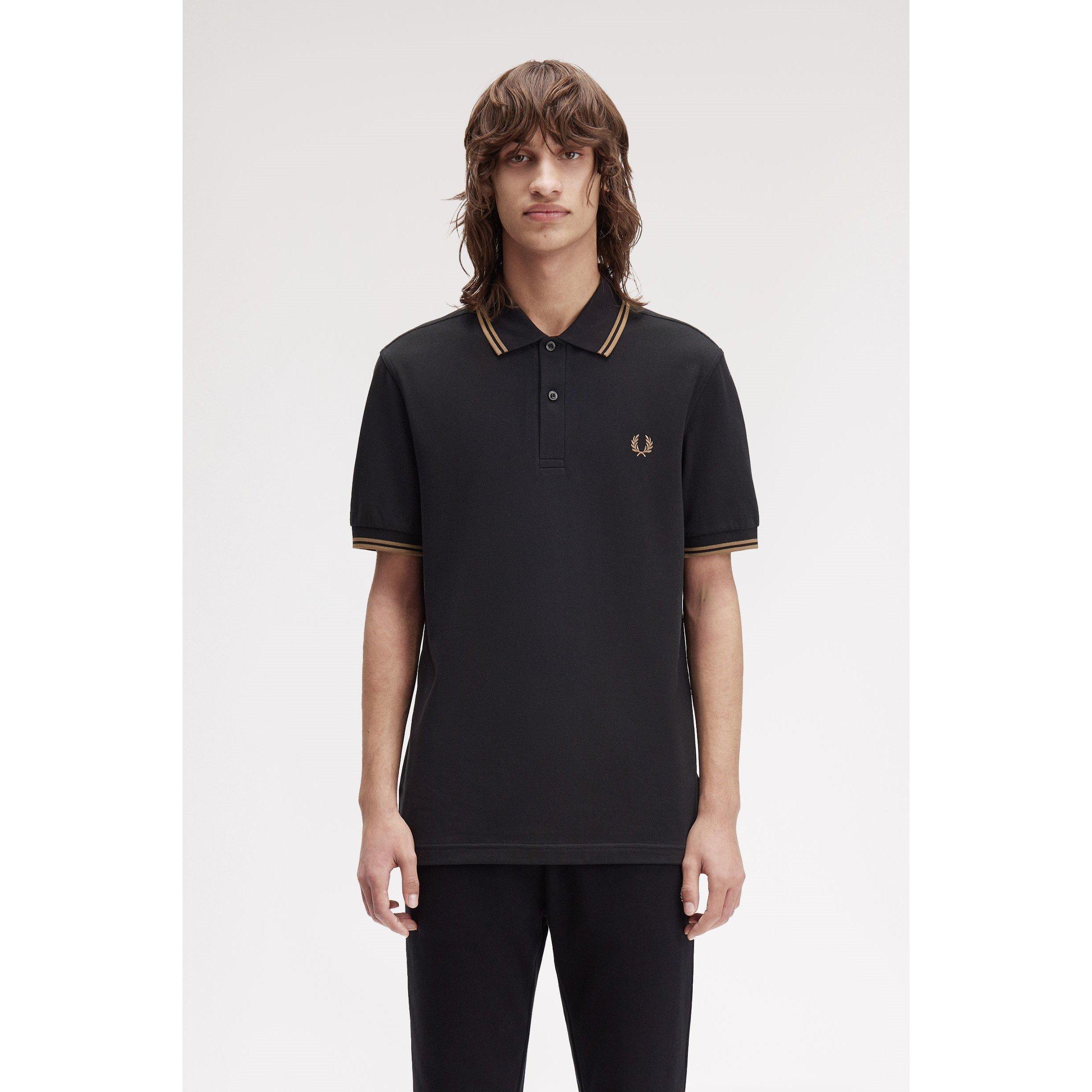 Short Sleeve Twin Tipped Polo Shirt