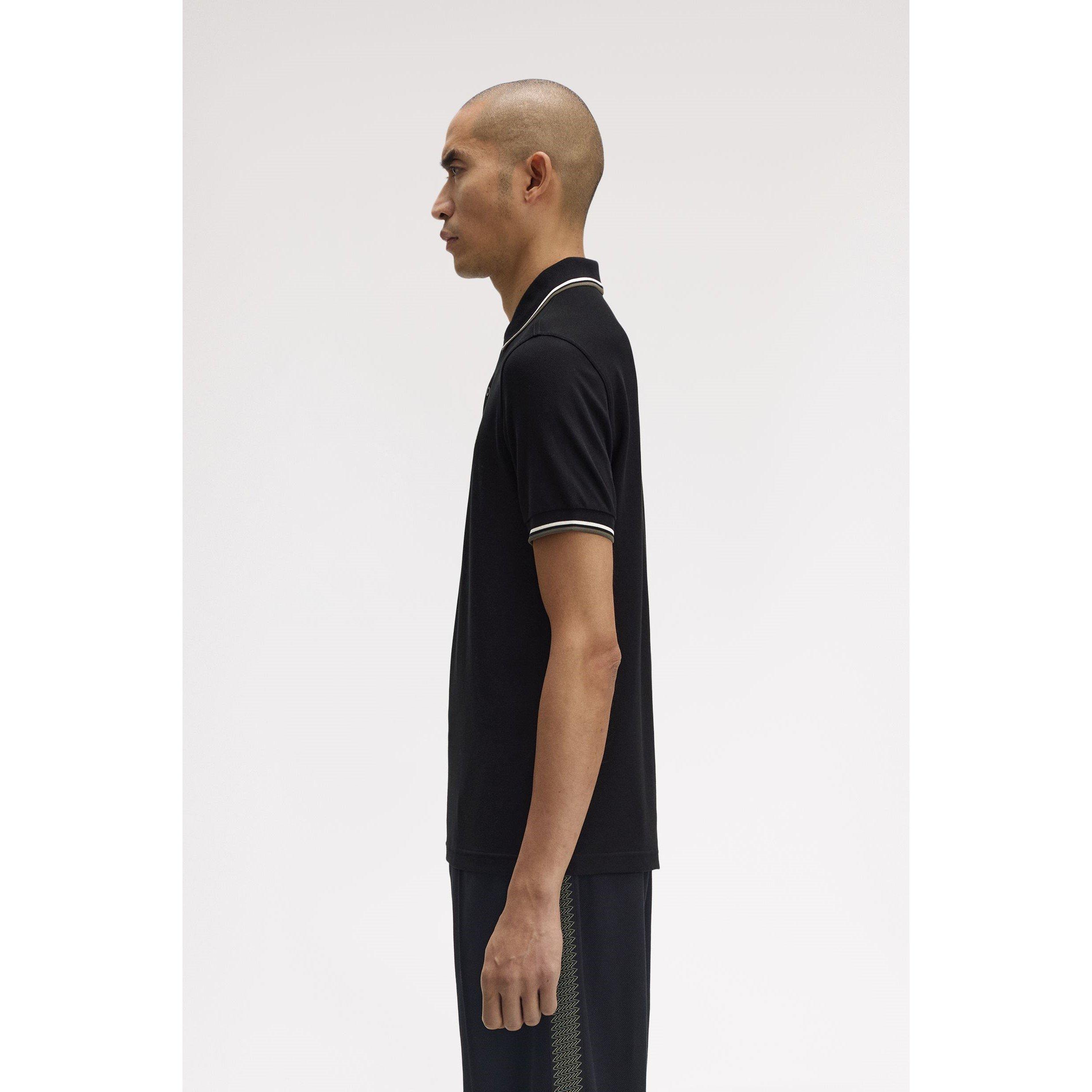 Short Sleeve Twin Tipped Polo Shirt