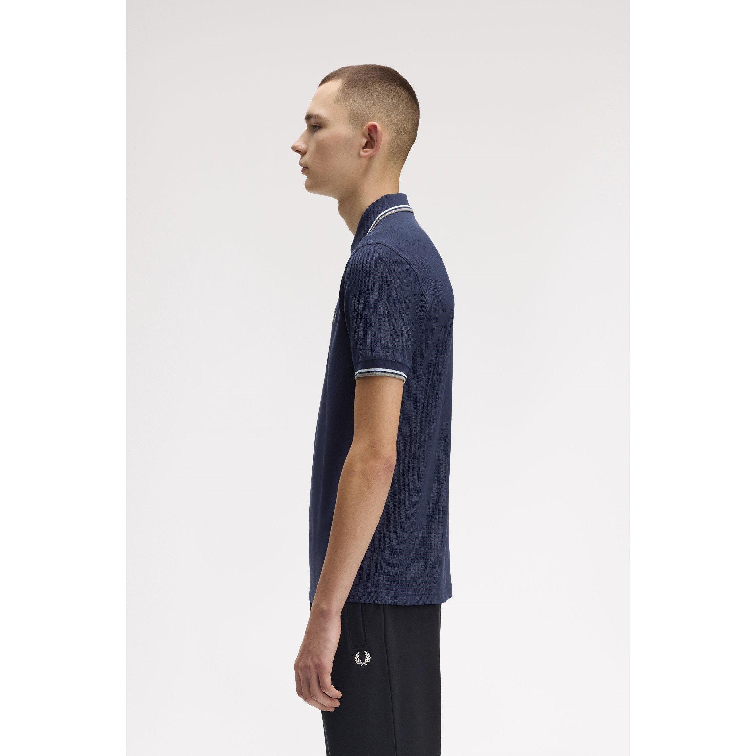 Short Sleeve Twin Tipped Polo Shirt