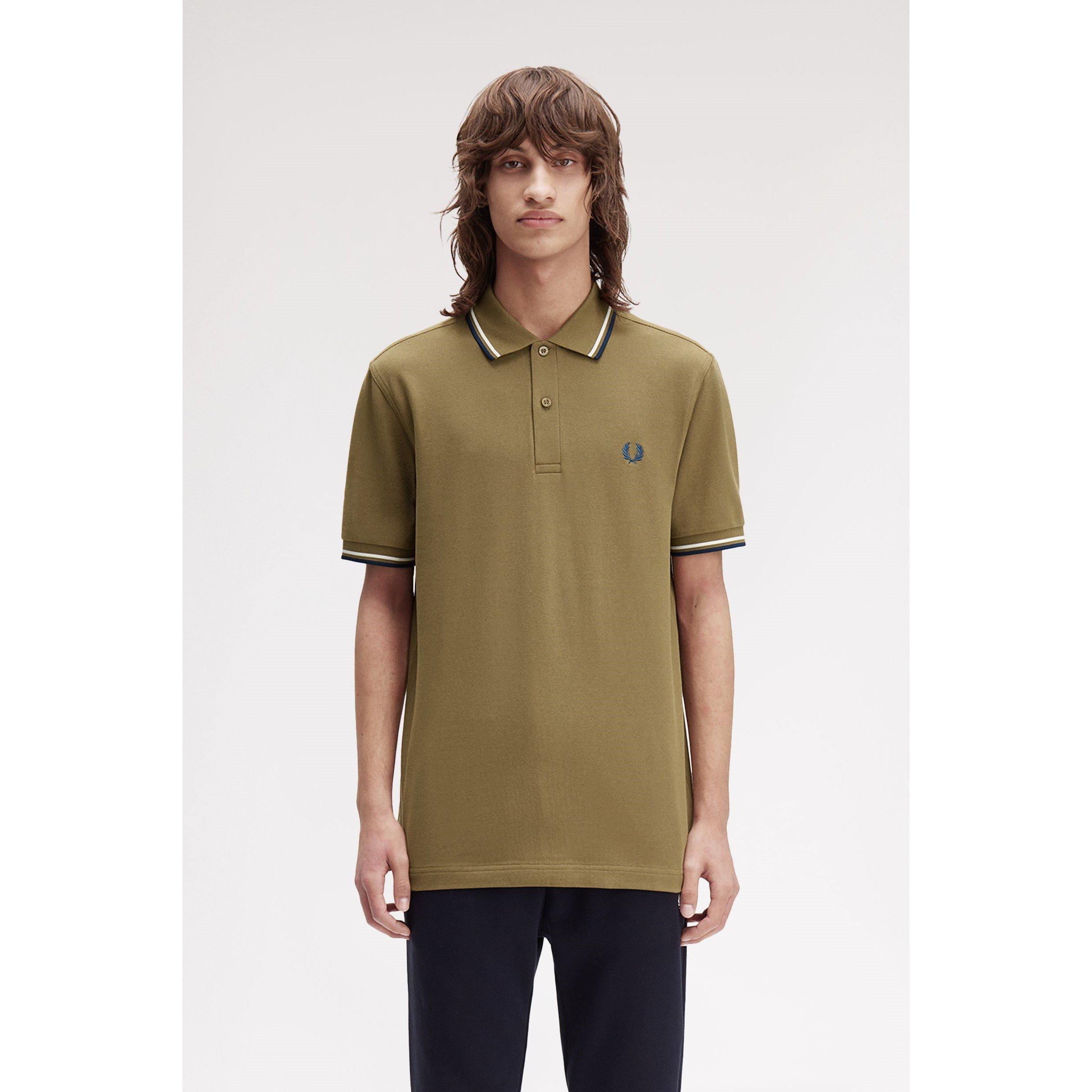Short Sleeve Twin Tipped Polo Shirt
