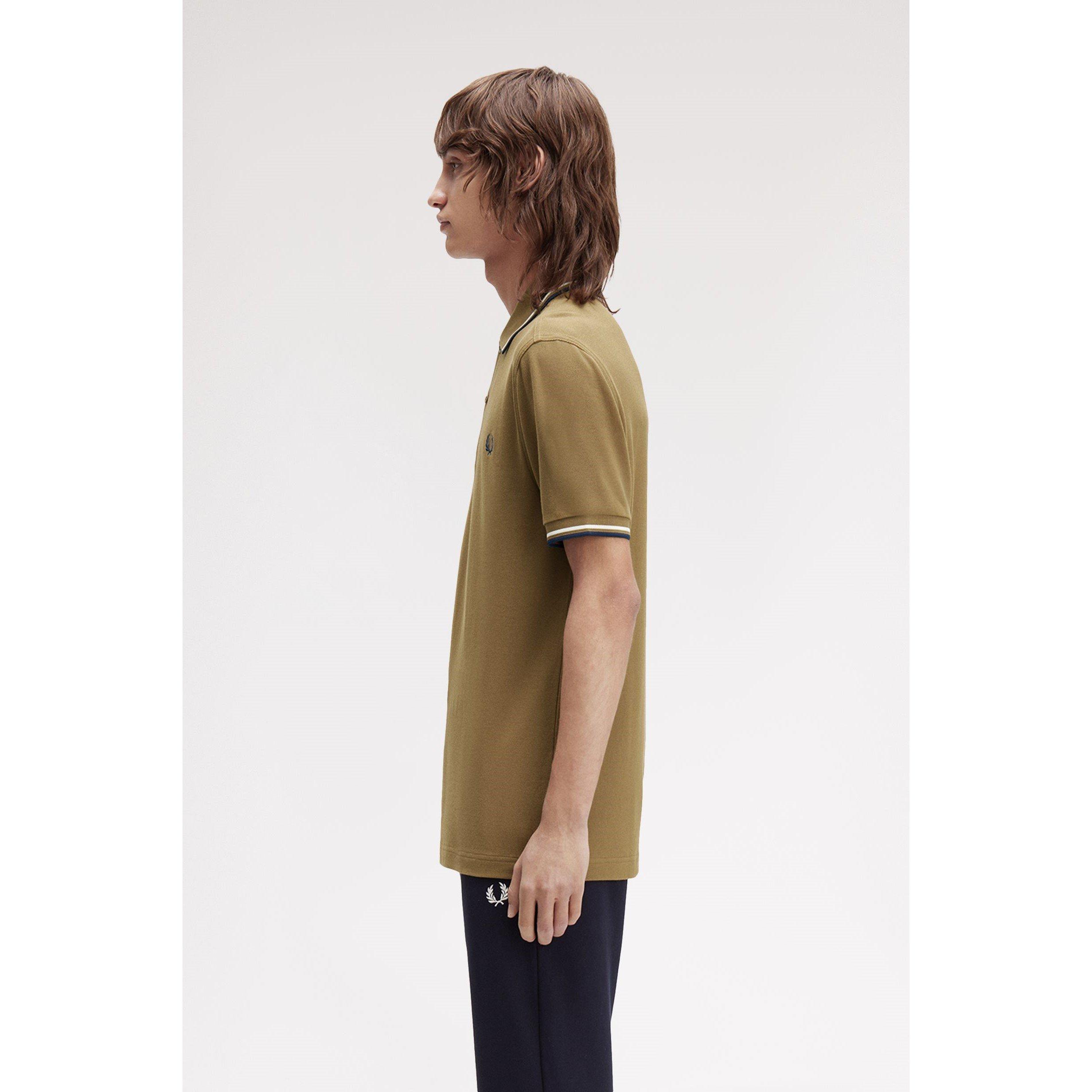 Short Sleeve Twin Tipped Polo Shirt