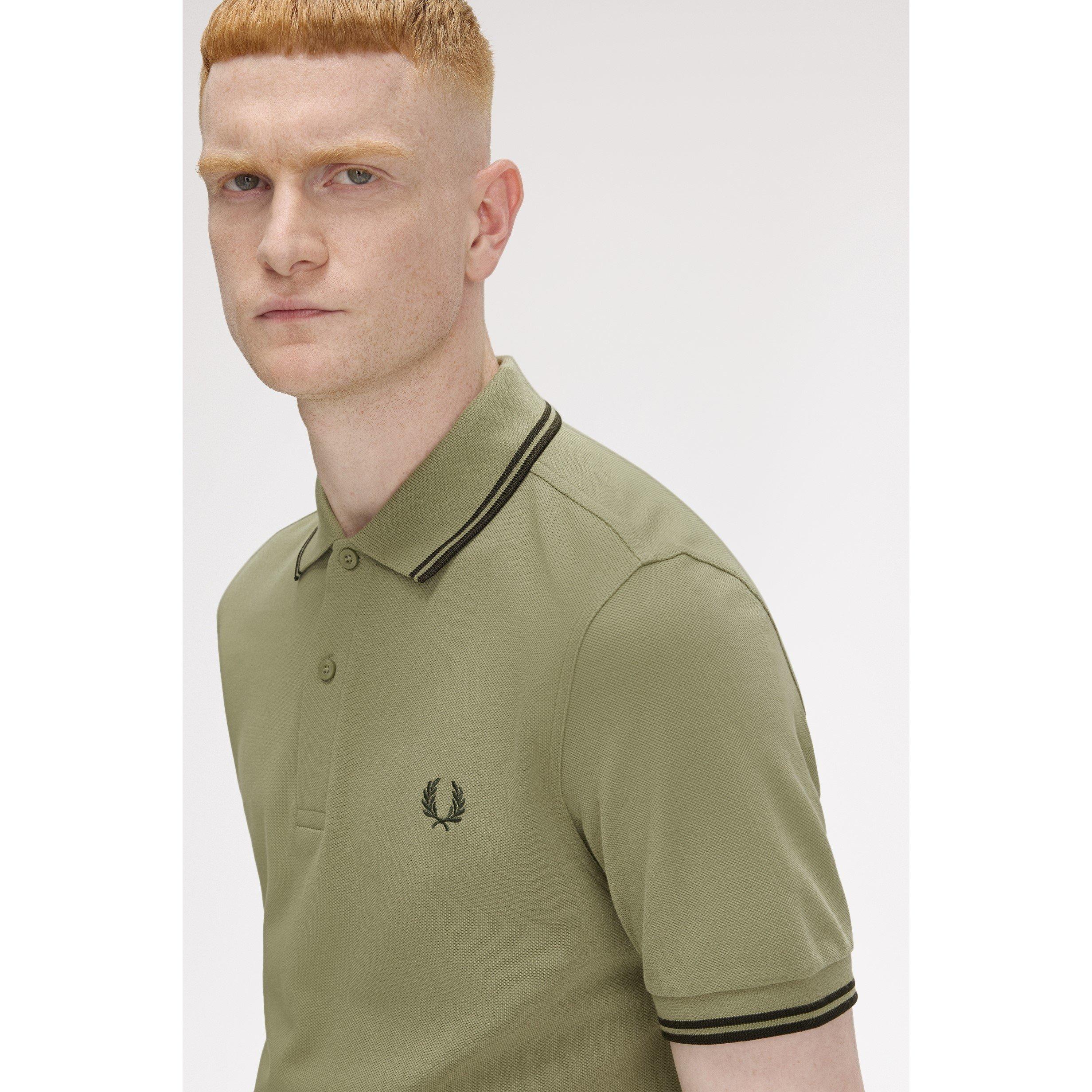Short Sleeve Twin Tipped Polo Shirt