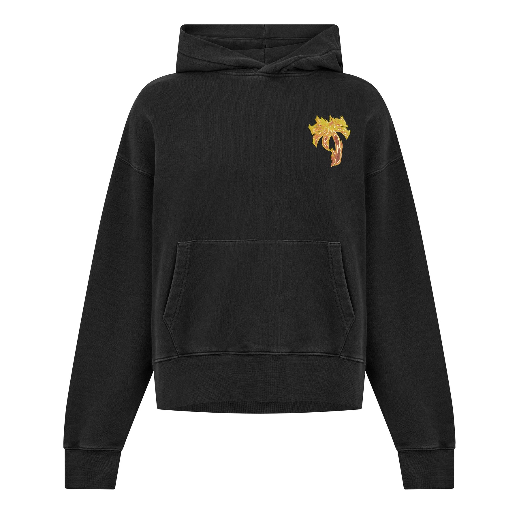 Burning Palm Tree Logo Hoodie