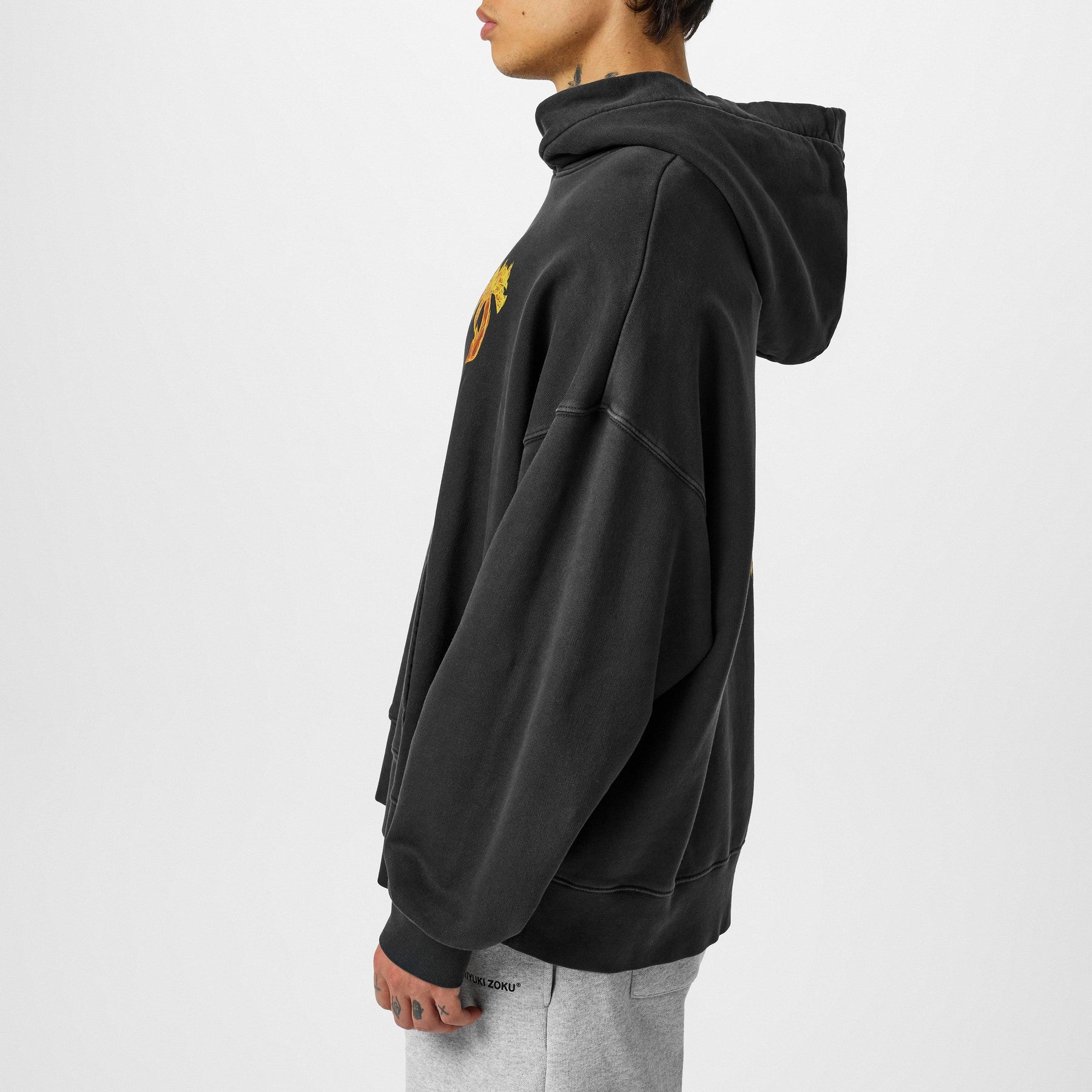 Burning Palm Tree Logo Hoodie