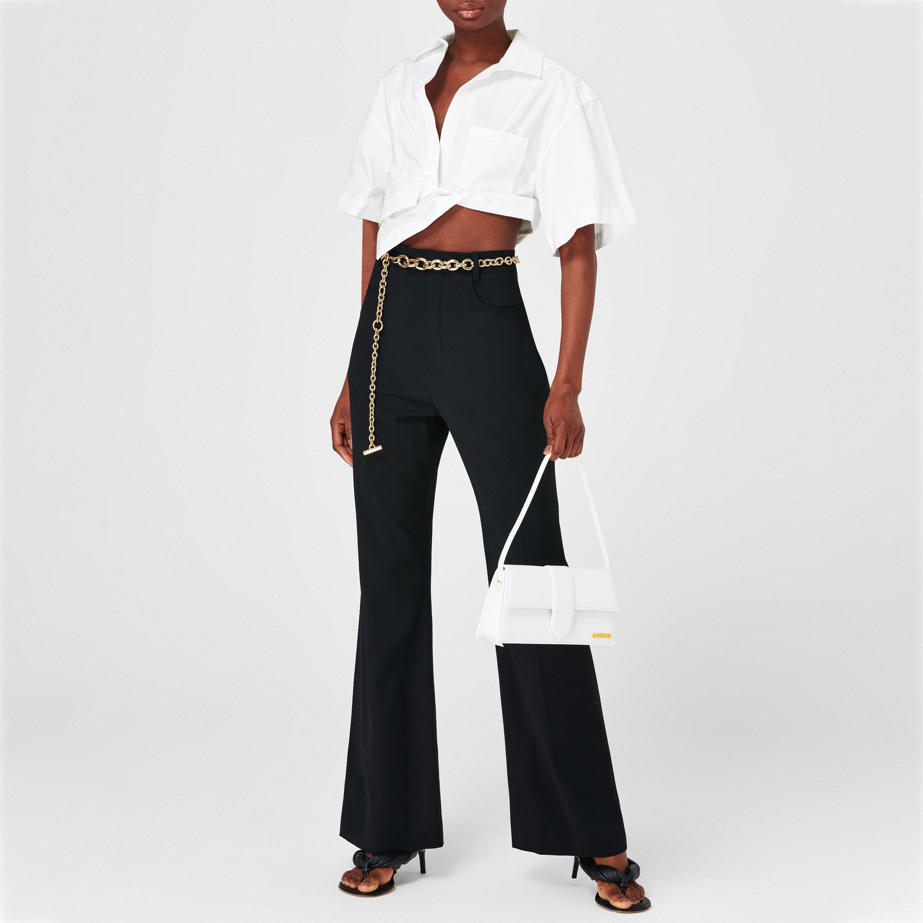 Le Pantalon Sauge High Waisted Trousers