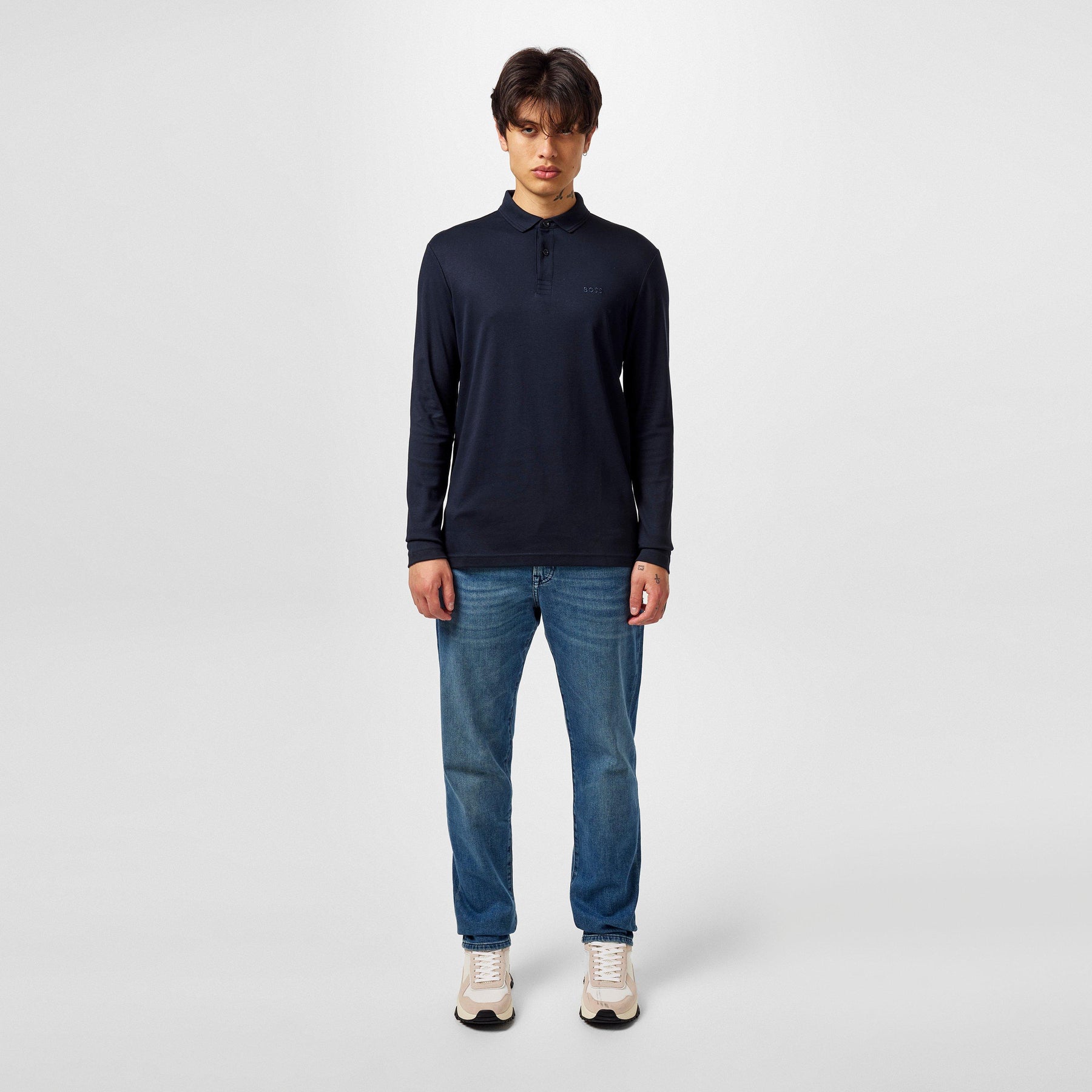 Men's Pirol Long Sleeve Polo Shirt