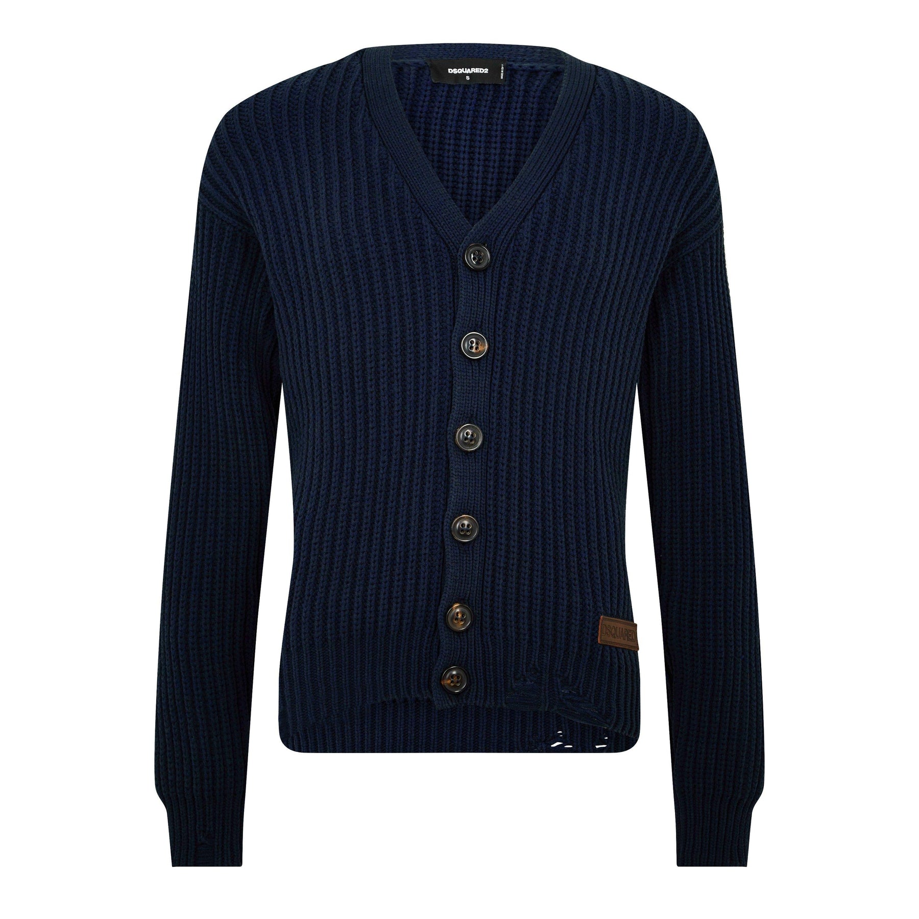 Dsitressed Knit Cardigan