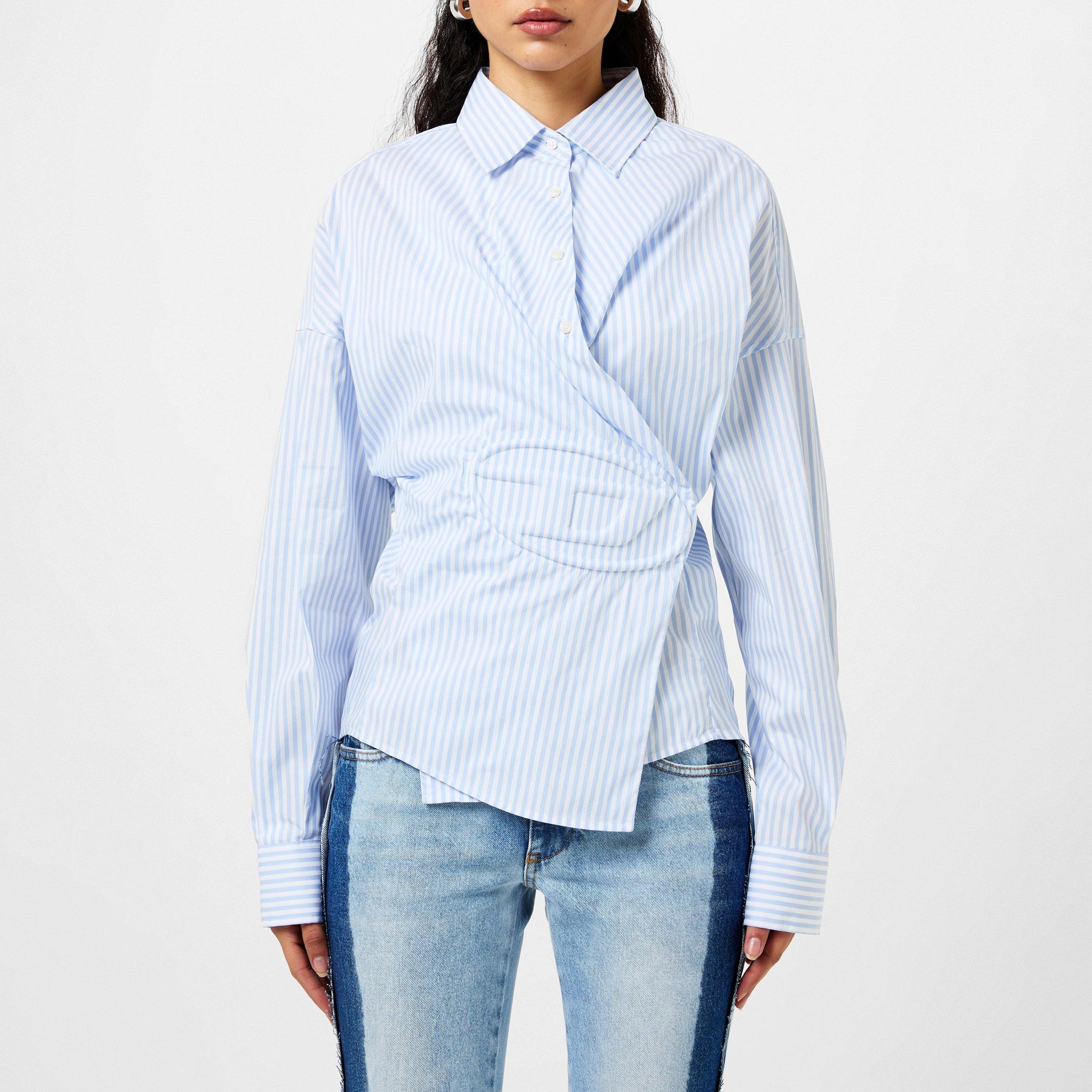 C-Siz-N2 Shirt With Embossed Logo