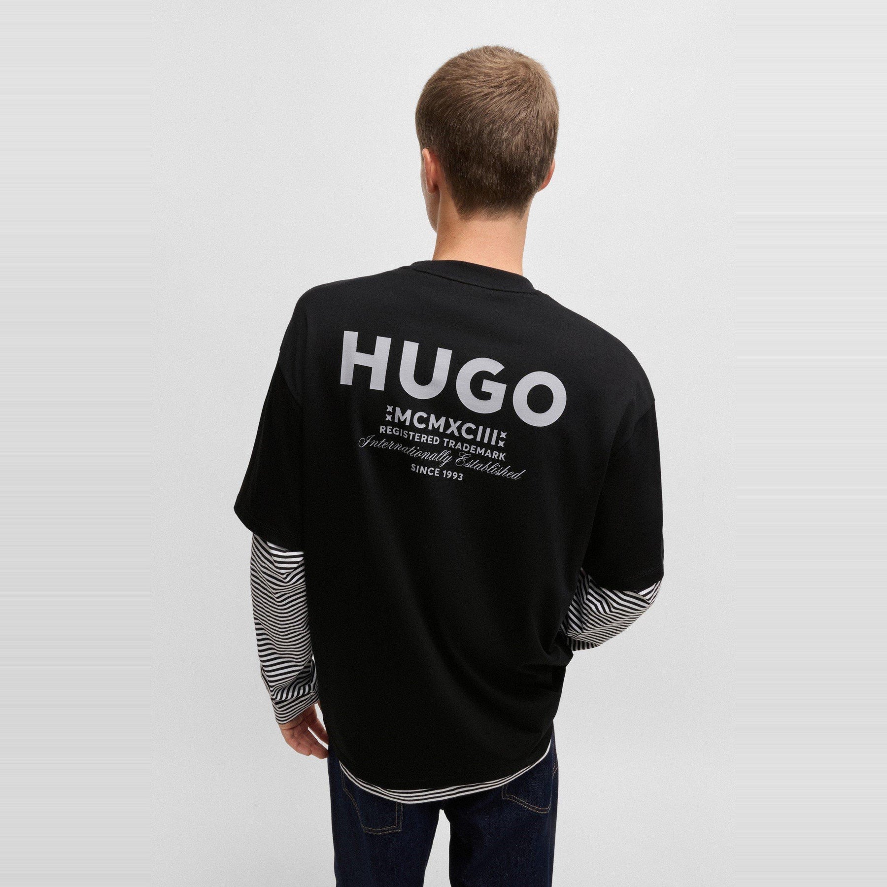 Men's Regular Fit Logo Back T-Shirt