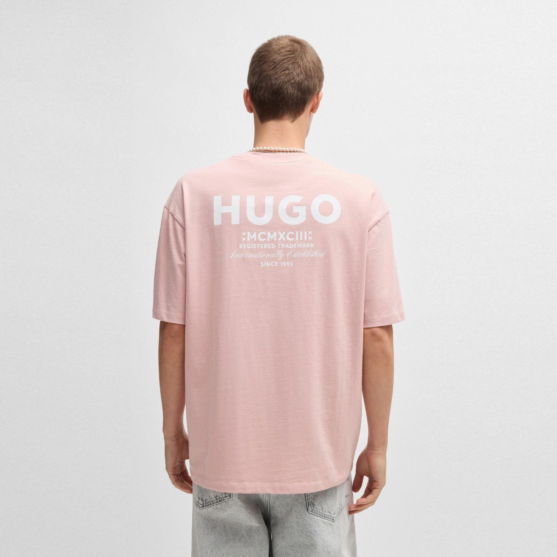 Men's Regular Fit Logo Back T-Shirt