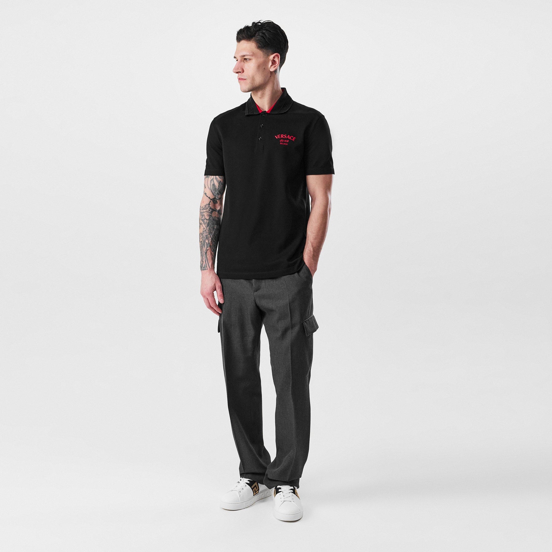 Embroidered Logo Polo Shirt