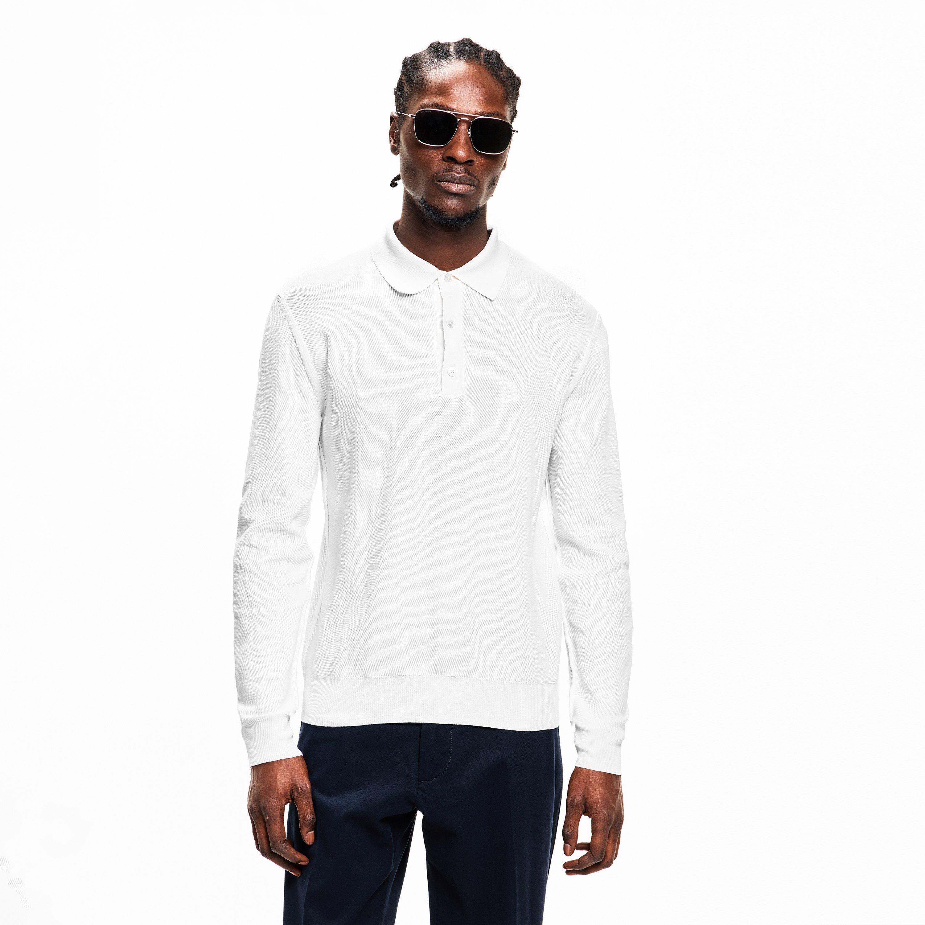 TF Piquet Long Sleeve Polo Shirt