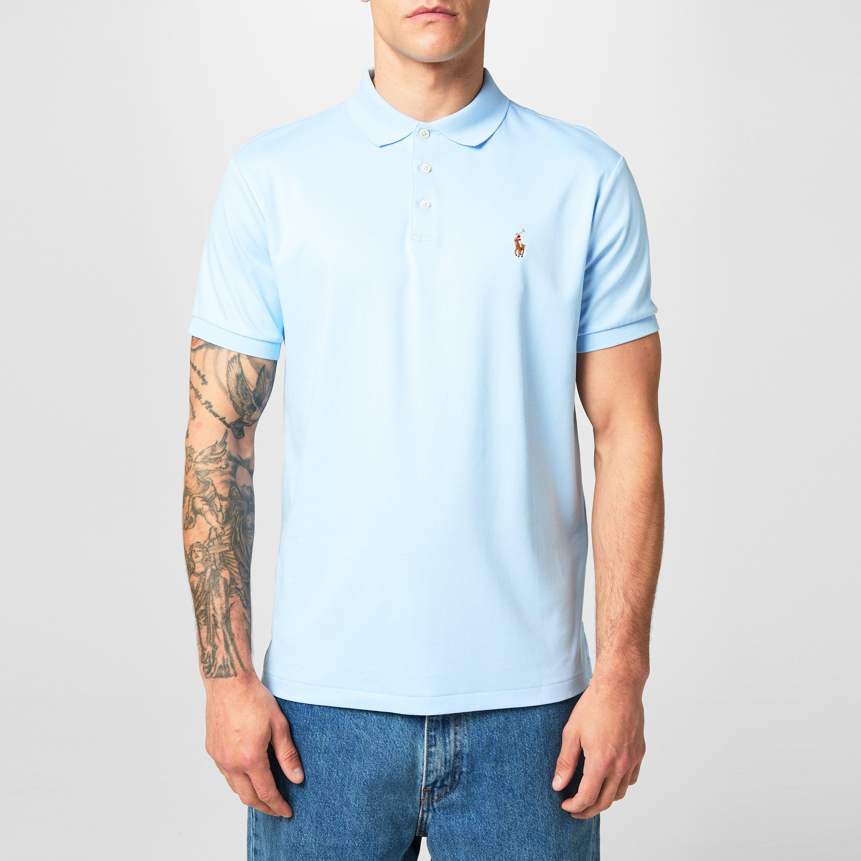 Men's Slim Fit Short Sleeve Polo Shirt
