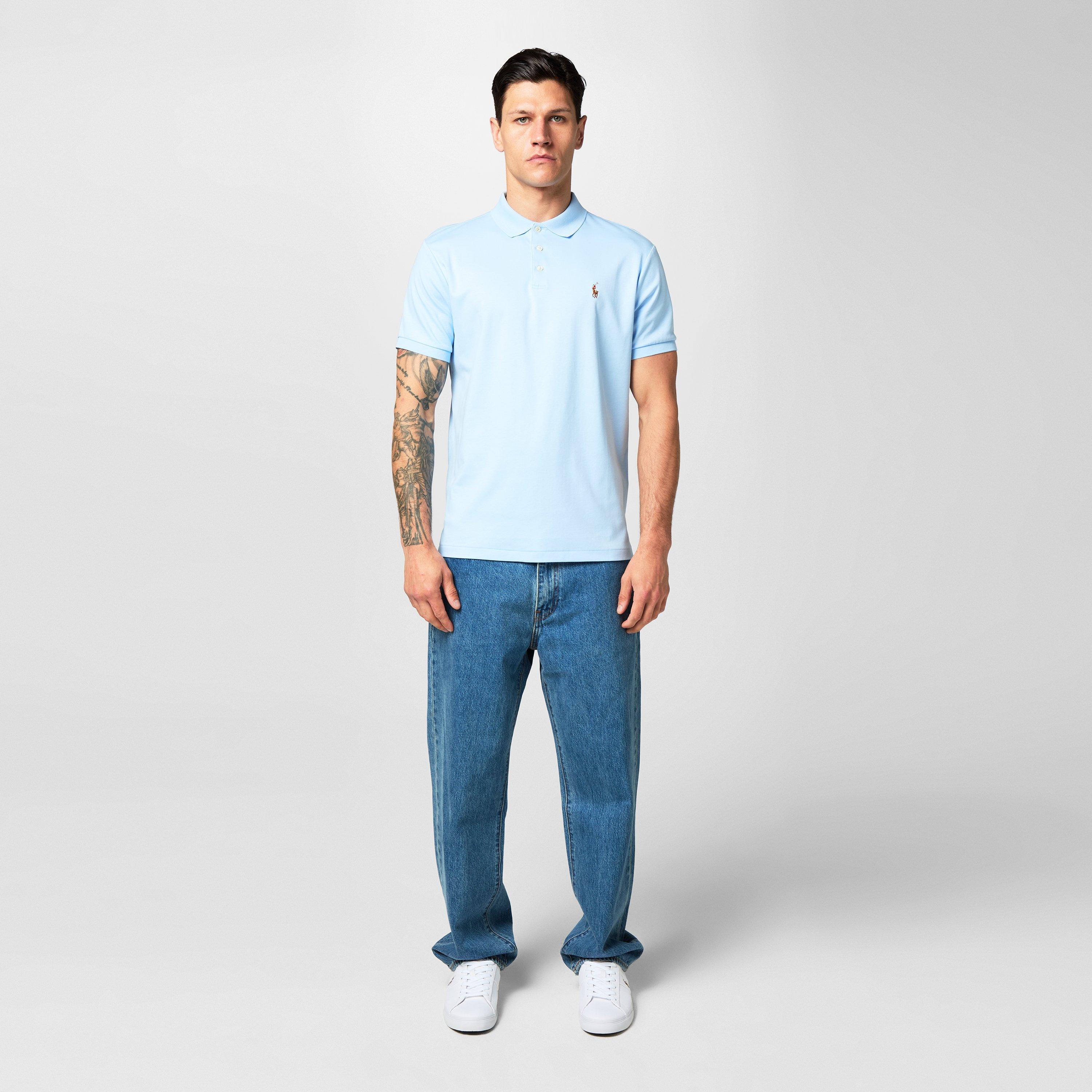 Men's Slim Fit Short Sleeve Polo Shirt