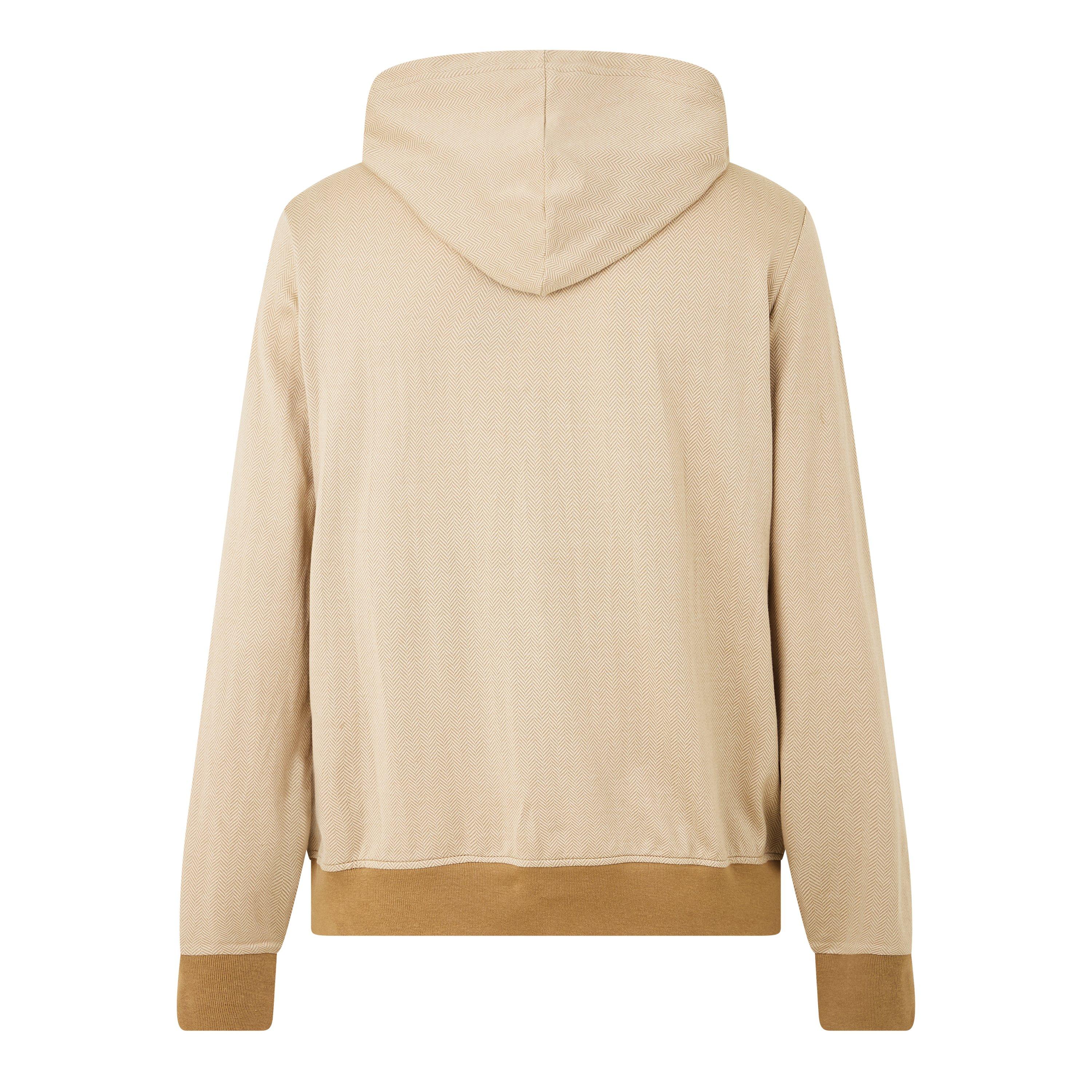 Herringbone Zip Hoodie