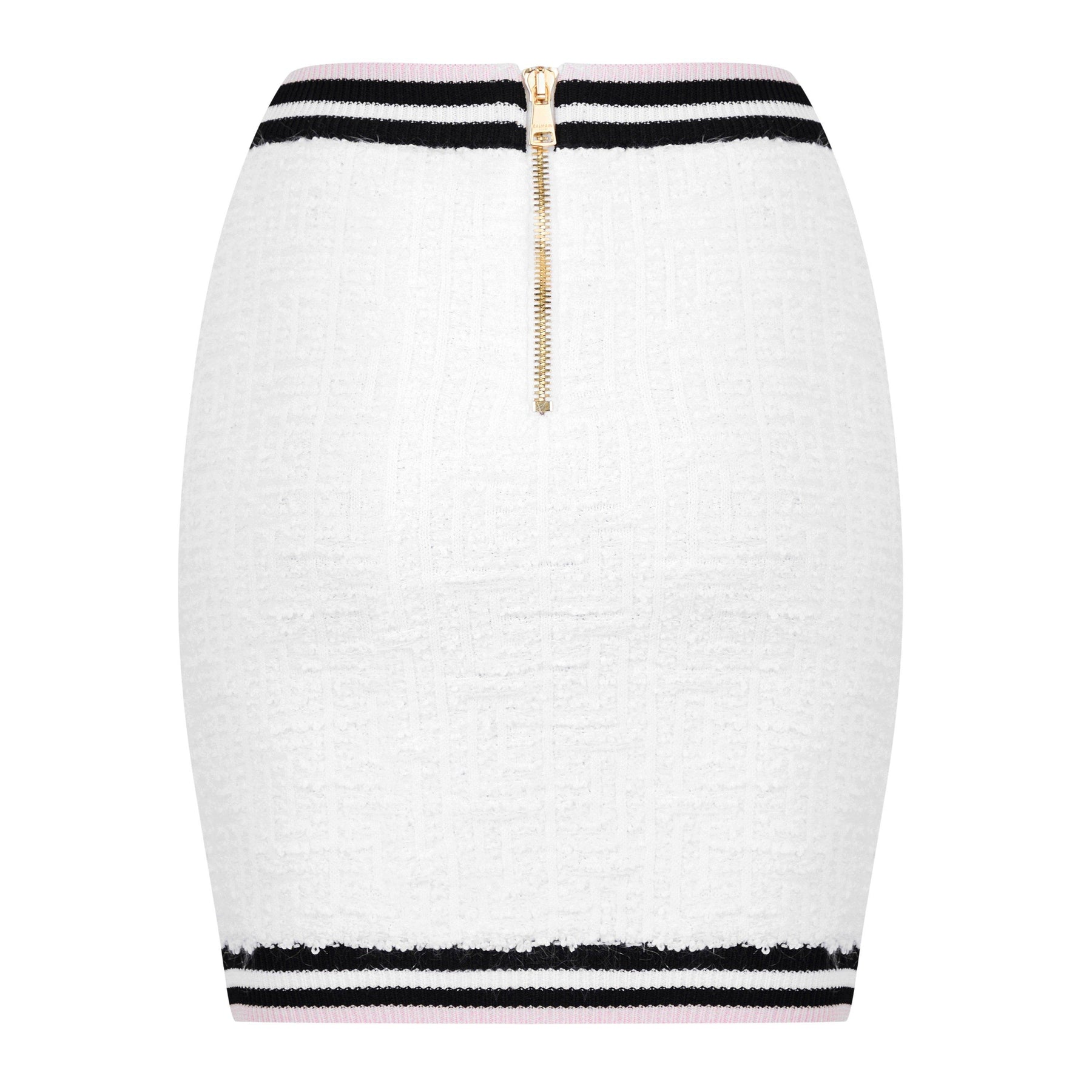 Buttoned Mini Skirt