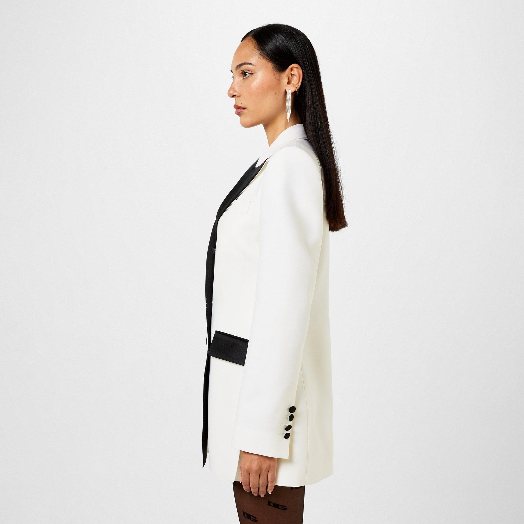 Faille Turlington Tuxedo Blazer