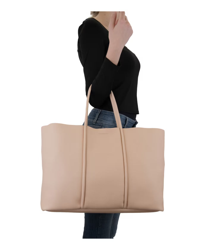 Red Leather Shoulder Bag Magnetic Button