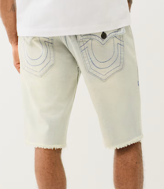 RICKY FRAYED FLAP SHORT