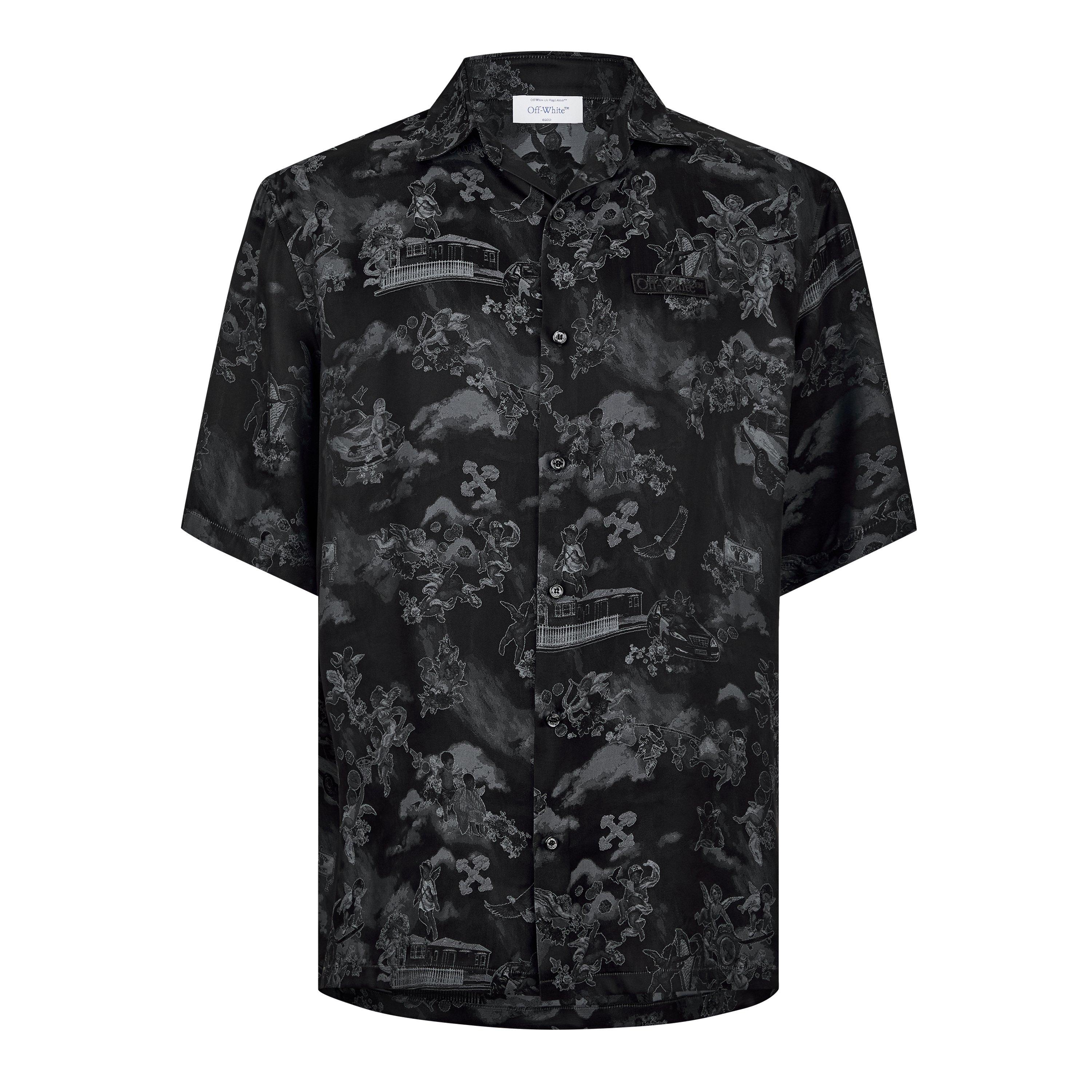 Fresco Bowl Short Sleeve Patterned Shirt