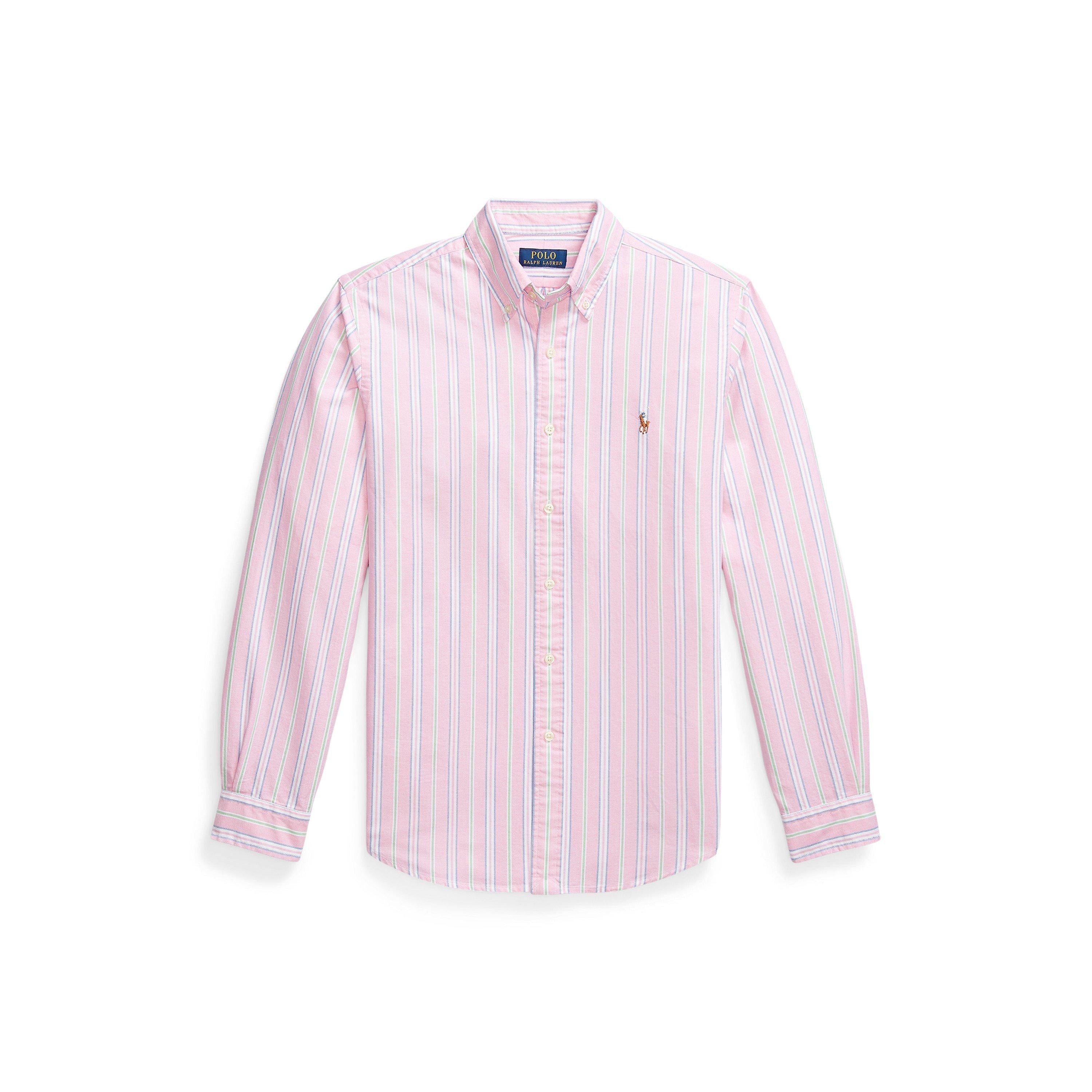 Multi-coloured Striped Poplin Shirt