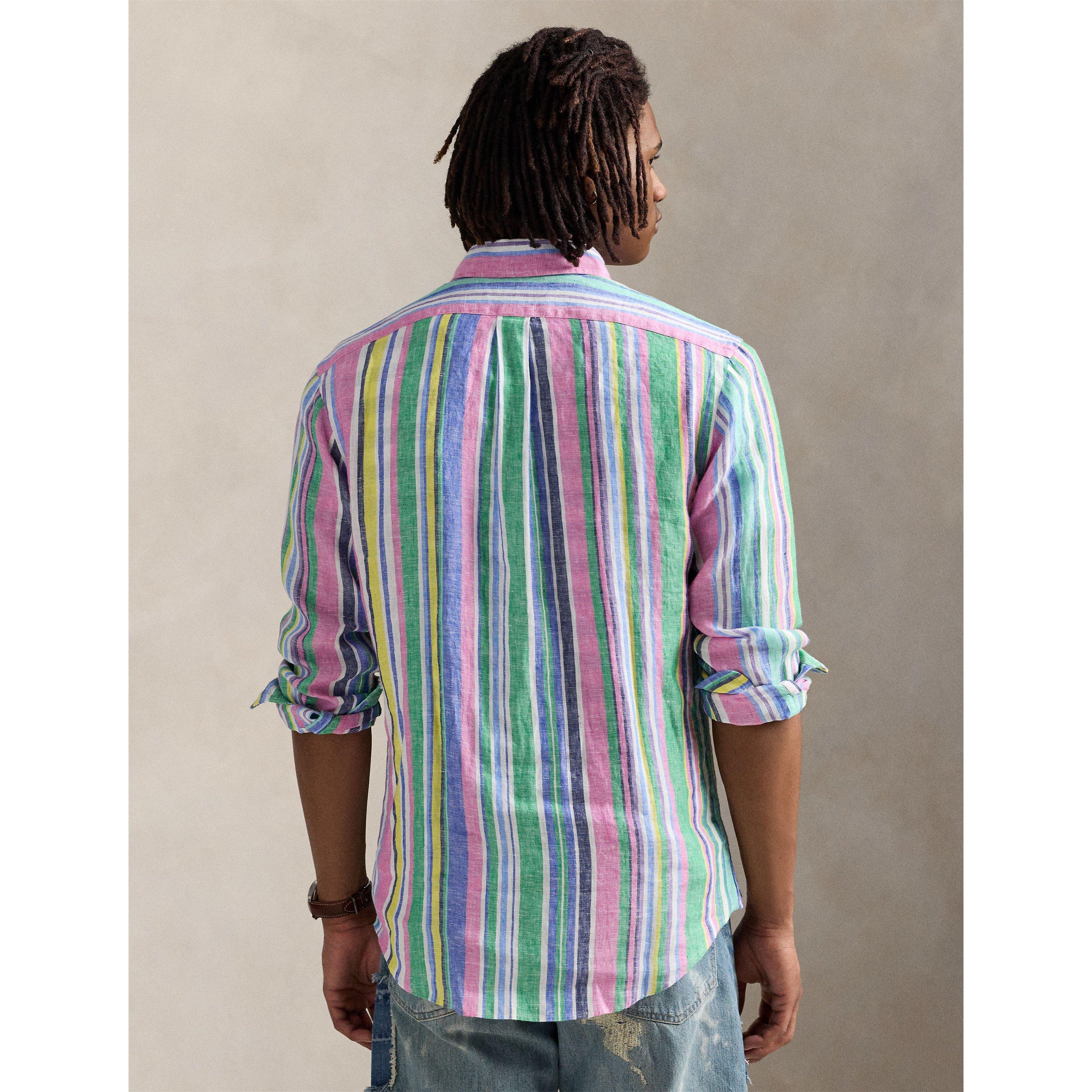 Long Sleeve Patterned Shirt
