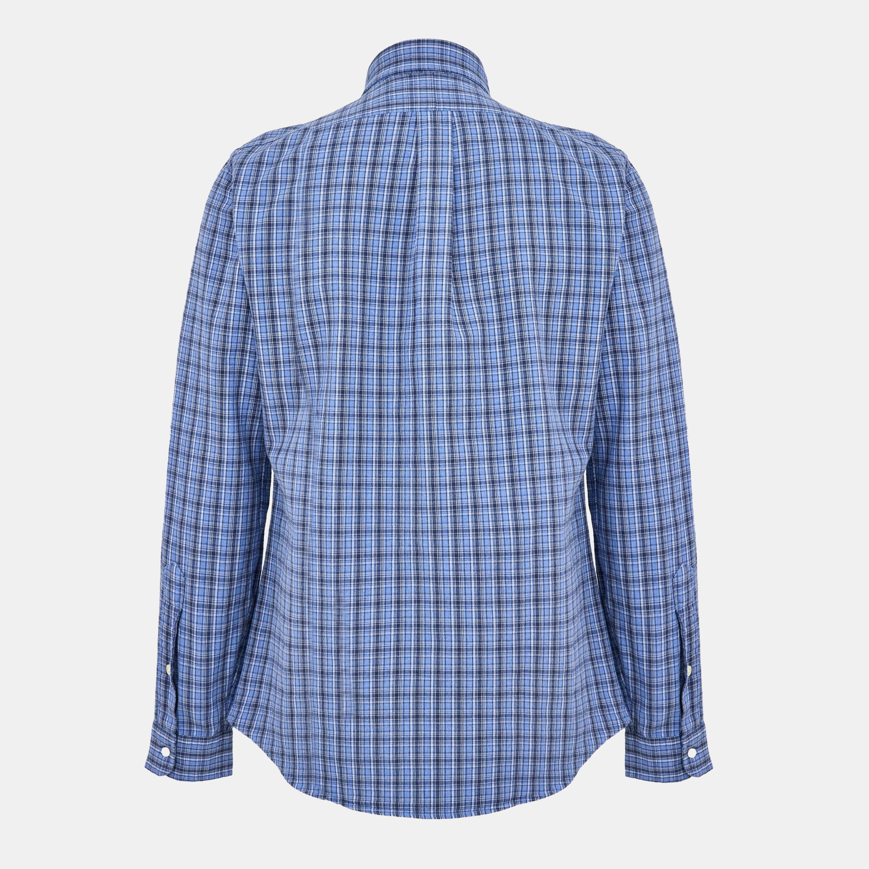 BrushOxf Long Sleeve Patterned Shirt