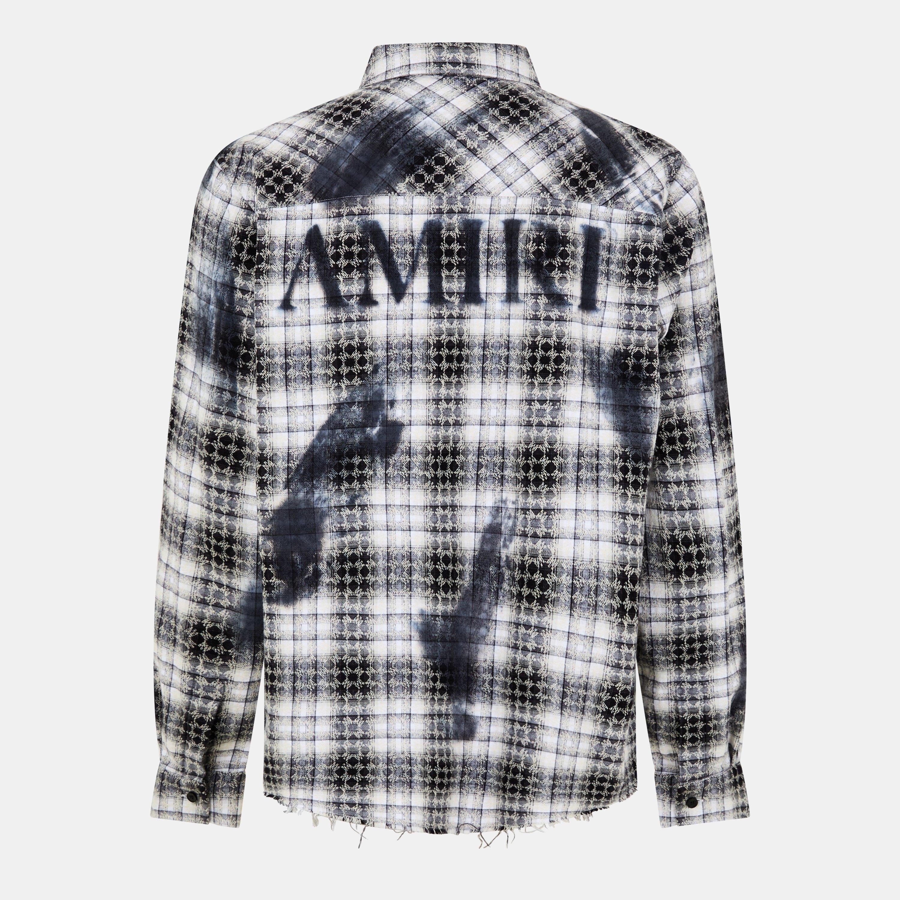 Men's Patterned Long-Sleeve Shirt