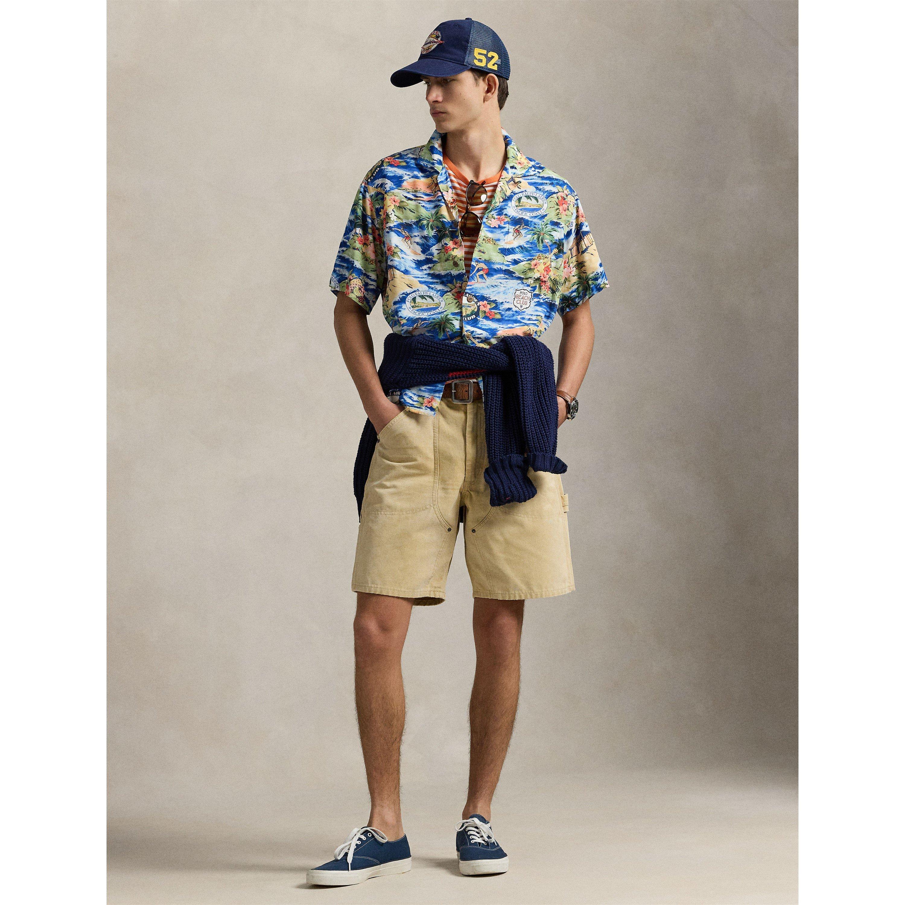 Short Sleeve Patterned Shirt