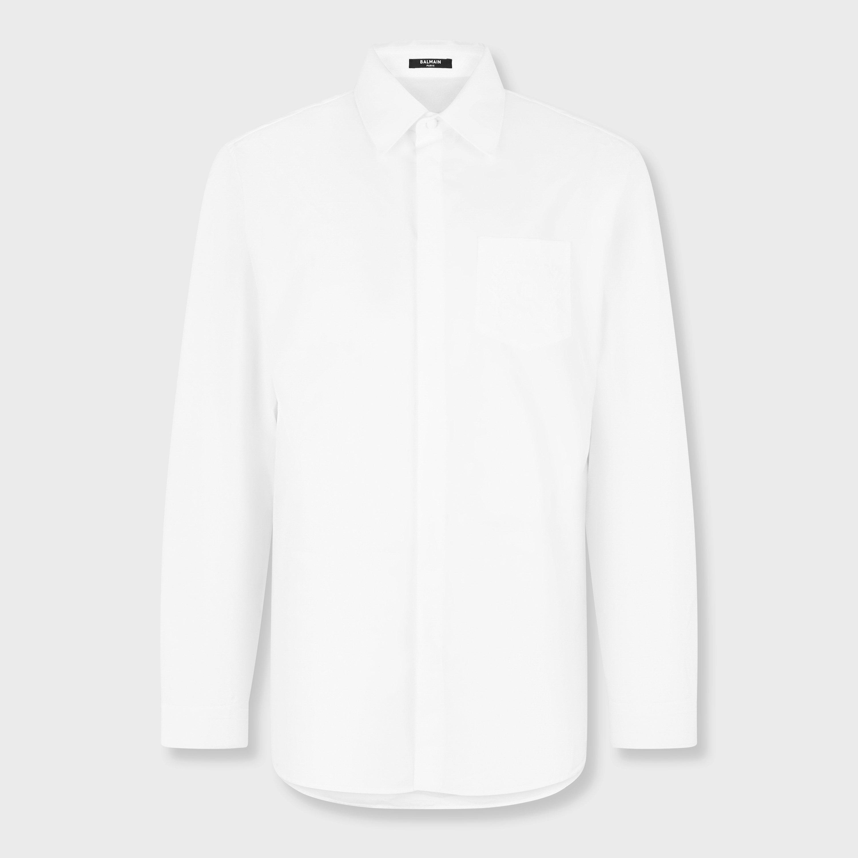 Emblam Long Sleeve Plain Shirt