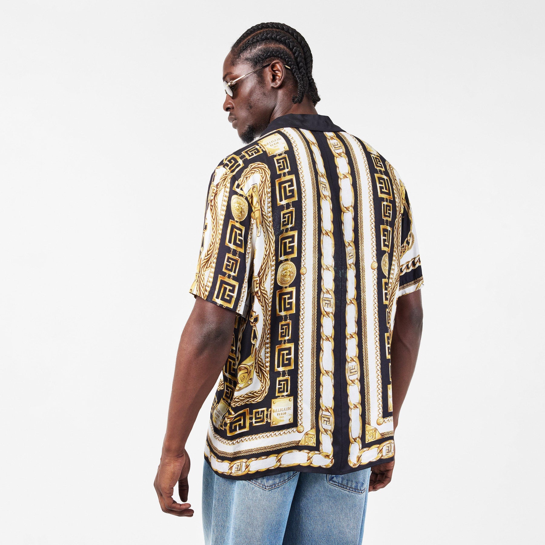 Balmain Print Shirt Sn53