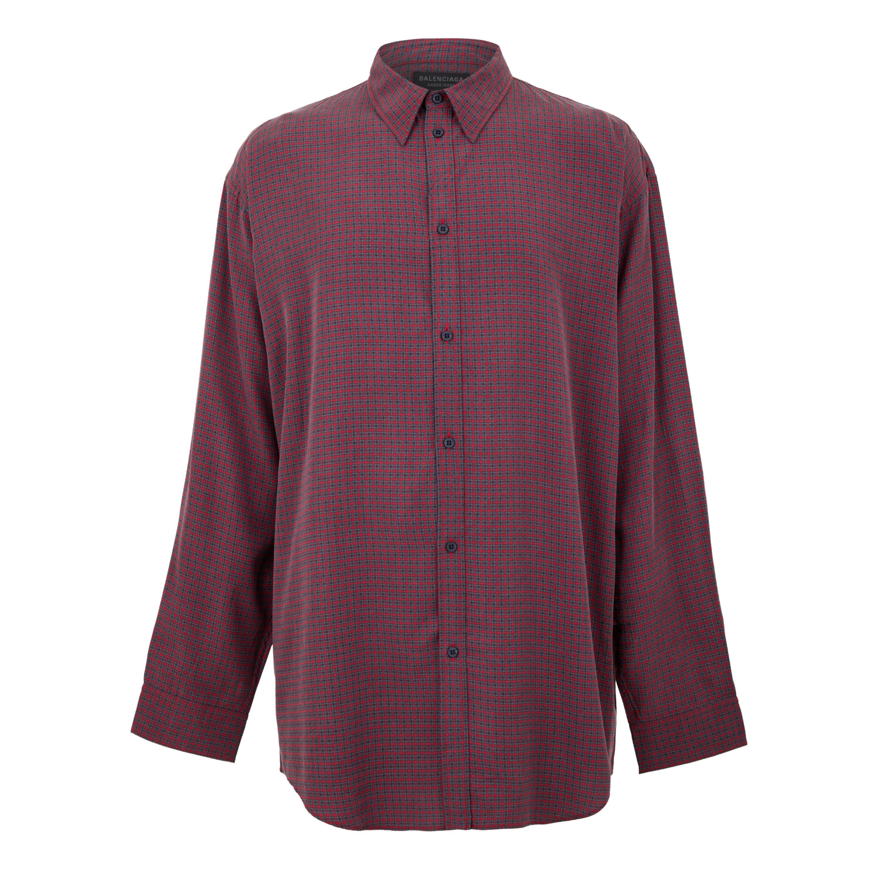 Men's Long-Sleeve Plain Shirt