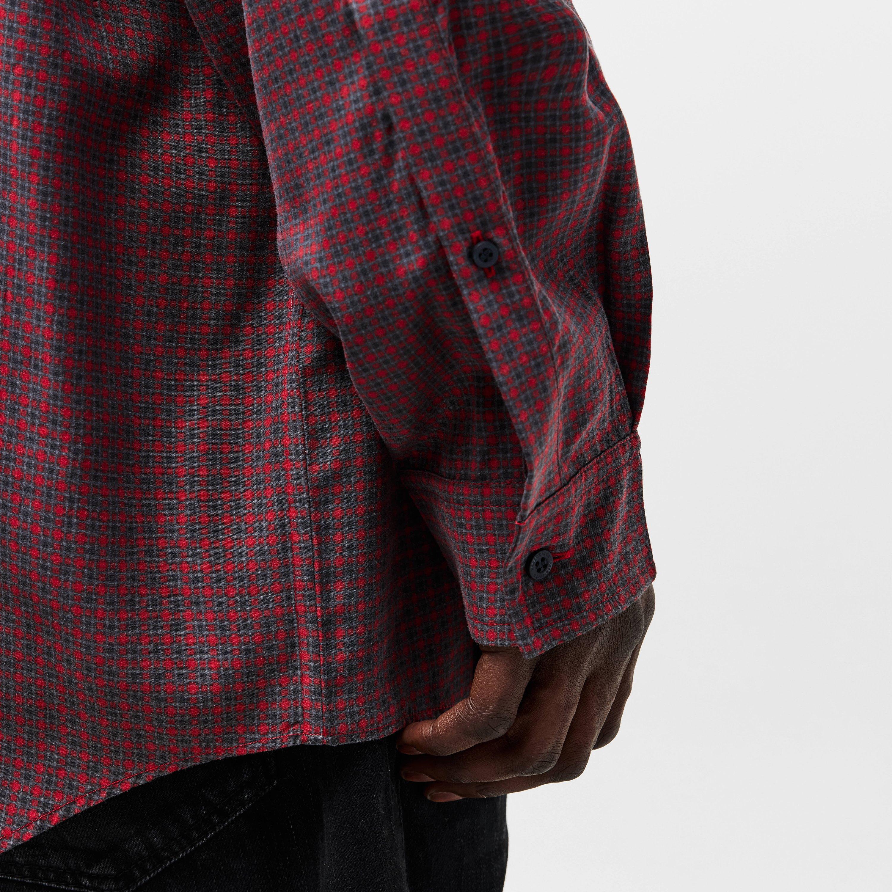 Men's Long-Sleeve Plain Shirt