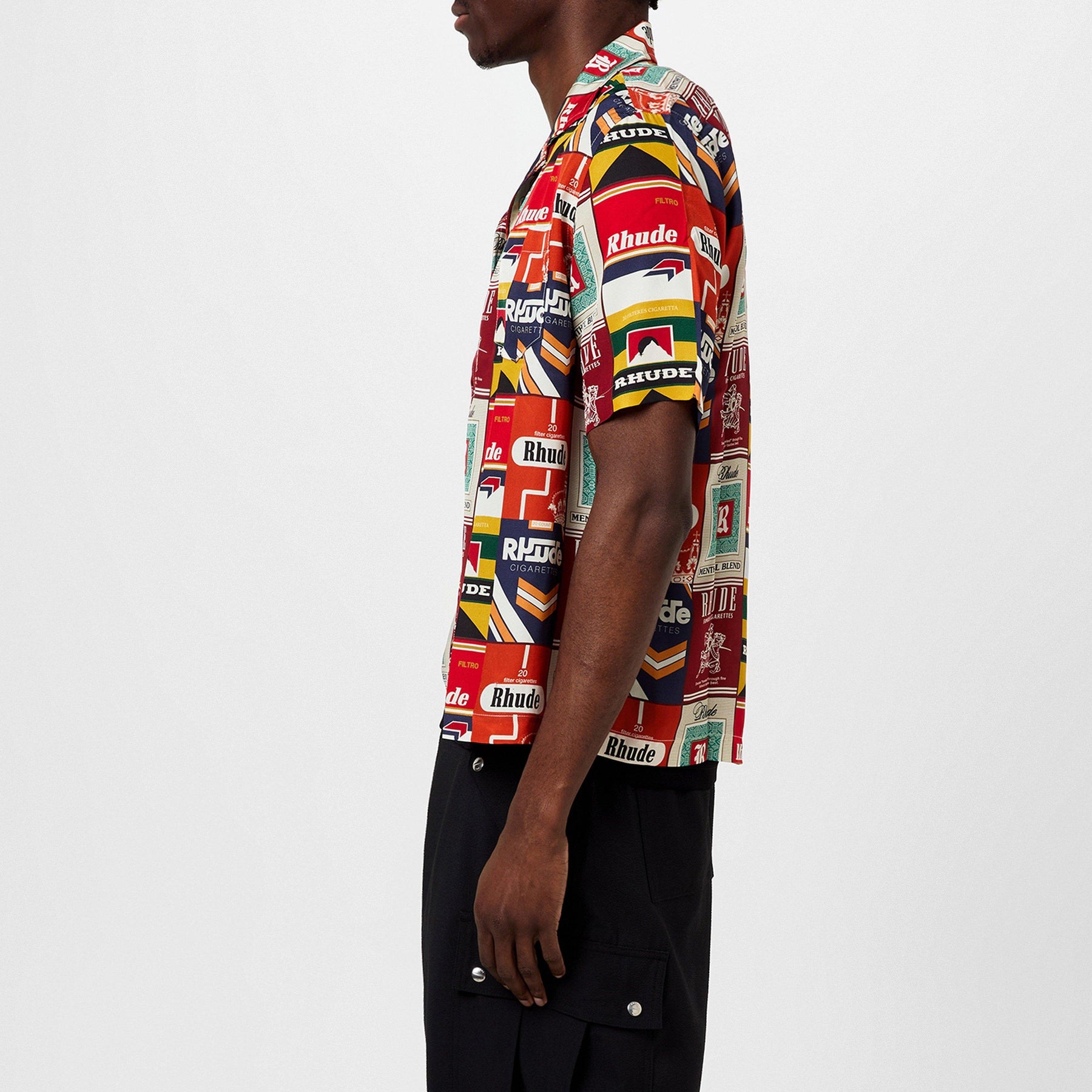 Silk Cigarette Shirt