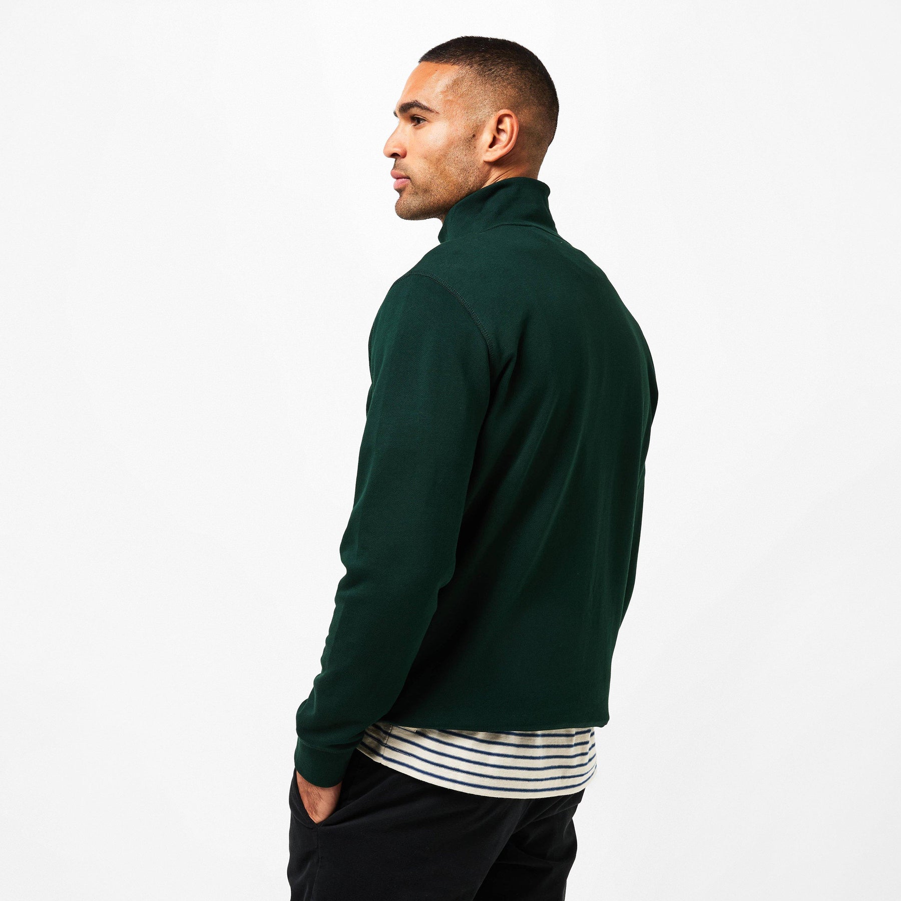 Zetrust Zip-Neck Sweatshirt