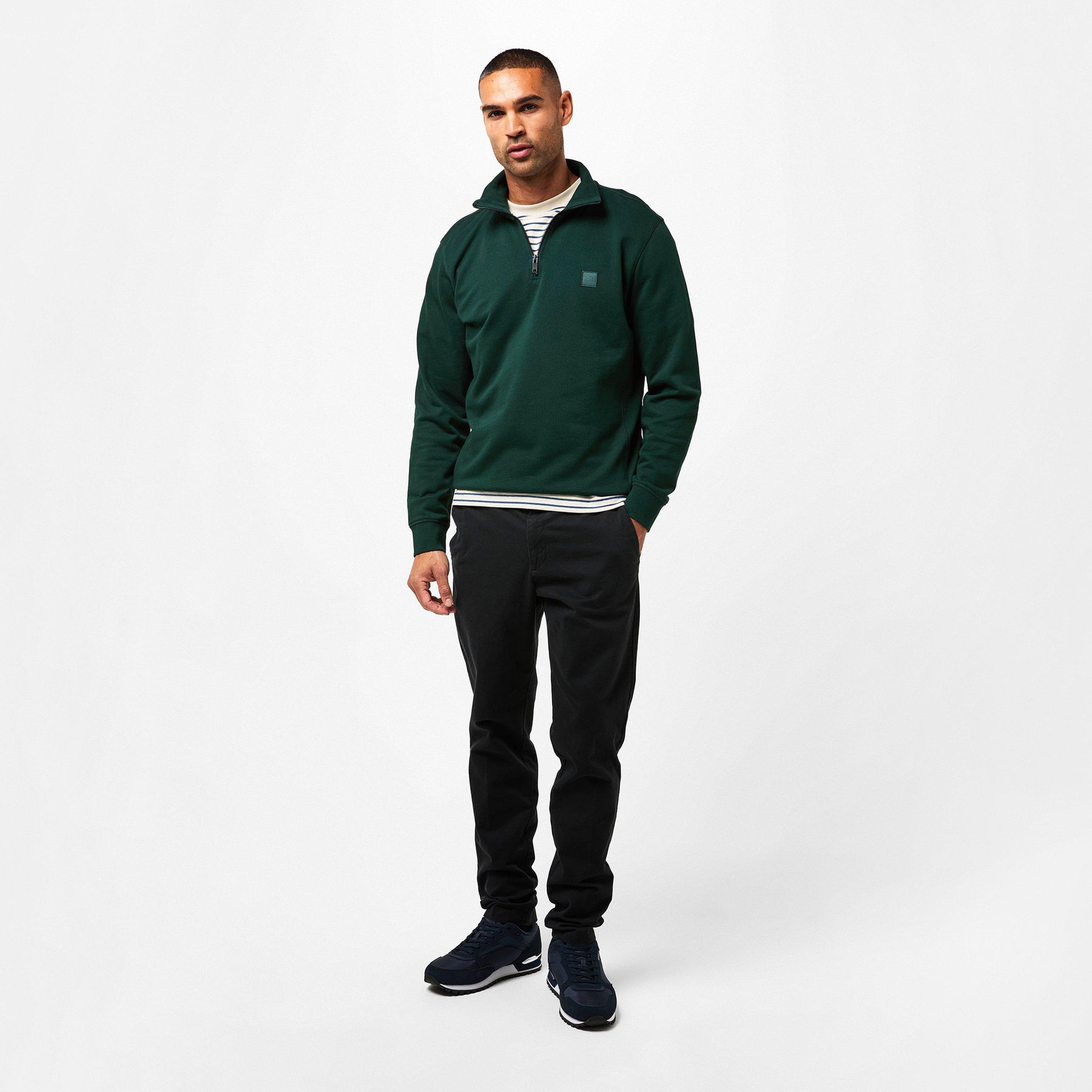 Zetrust Zip-Neck Sweatshirt